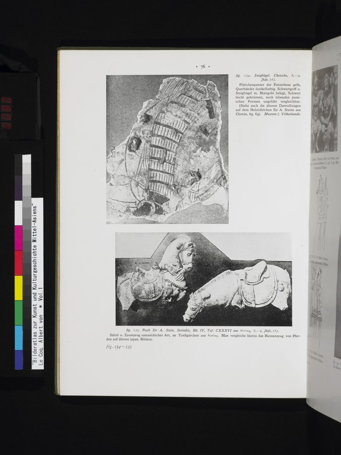 Bilderatlas zur Kunst und Kulturgeschichte Mittel-Asiens : vol.1 / 80 ページ（カラー画像）