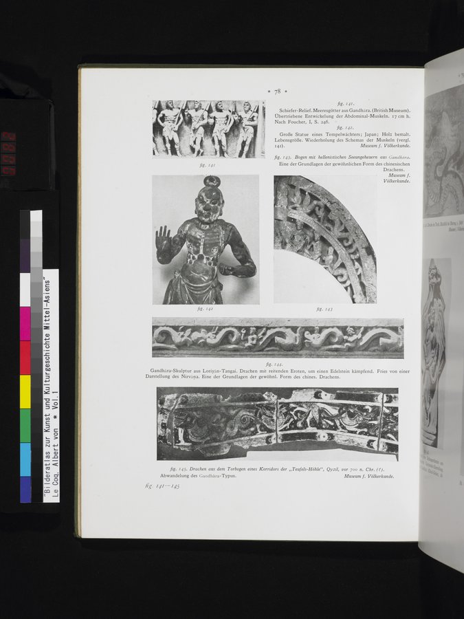 Bilderatlas zur Kunst und Kulturgeschichte Mittel-Asiens : vol.1 / 82 ページ（カラー画像）