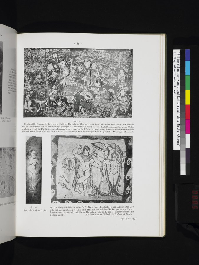 Bilderatlas zur Kunst und Kulturgeschichte Mittel-Asiens : vol.1 / 85 ページ（カラー画像）
