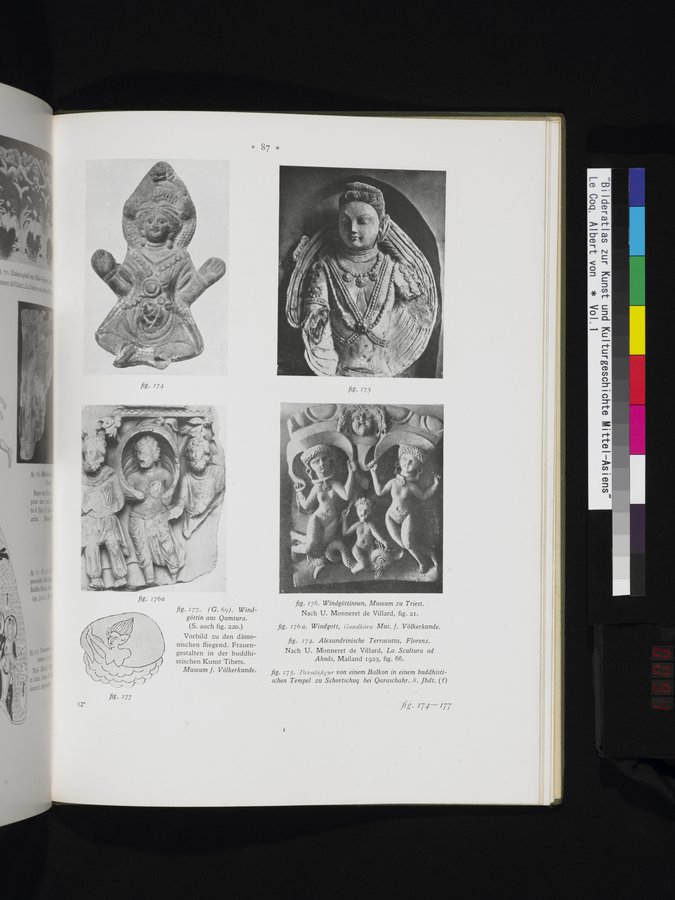 Bilderatlas zur Kunst und Kulturgeschichte Mittel-Asiens : vol.1 / Page 91 (Color Image)