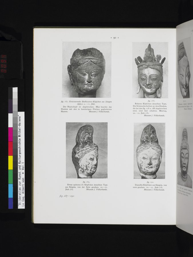 Bilderatlas zur Kunst und Kulturgeschichte Mittel-Asiens : vol.1 / 94 ページ（カラー画像）