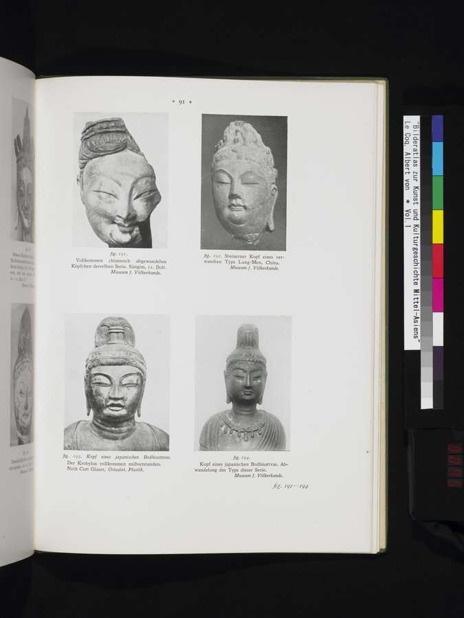 Bilderatlas zur Kunst und Kulturgeschichte Mittel-Asiens : vol.1 / 95 ページ（カラー画像）