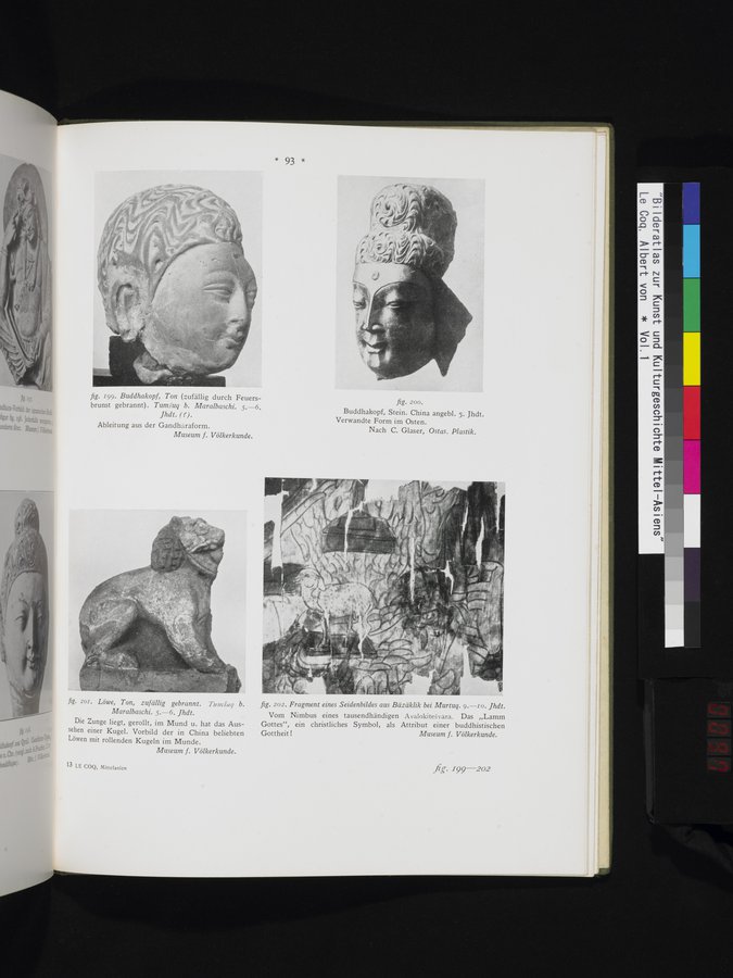 Bilderatlas zur Kunst und Kulturgeschichte Mittel-Asiens : vol.1 / 97 ページ（カラー画像）