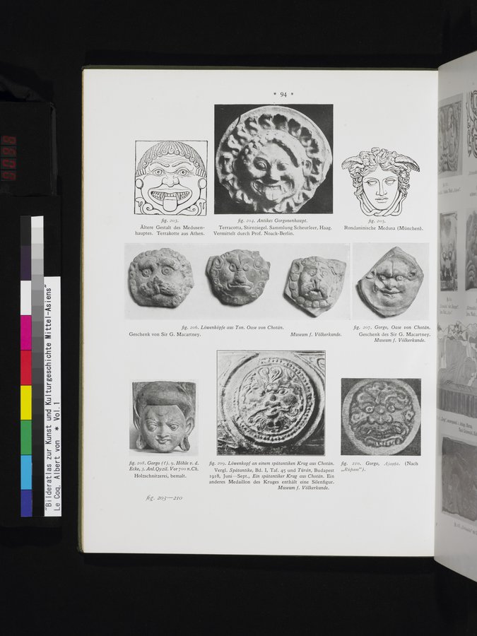Bilderatlas zur Kunst und Kulturgeschichte Mittel-Asiens : vol.1 / Page 98 (Color Image)