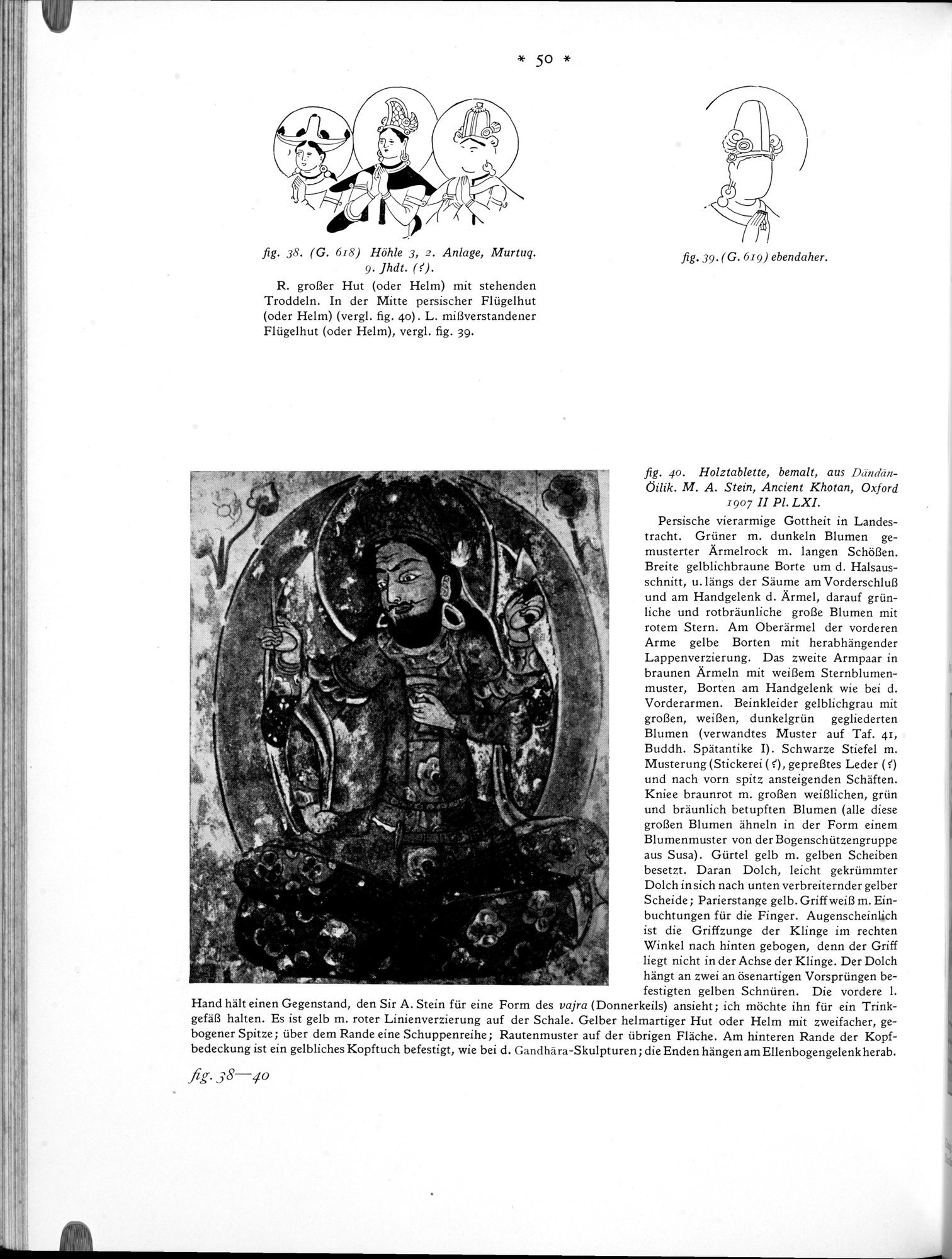 Bilderatlas zur Kunst und Kulturgeschichte Mittel-Asiens : vol.1 / 54 ページ（白黒高解像度画像）
