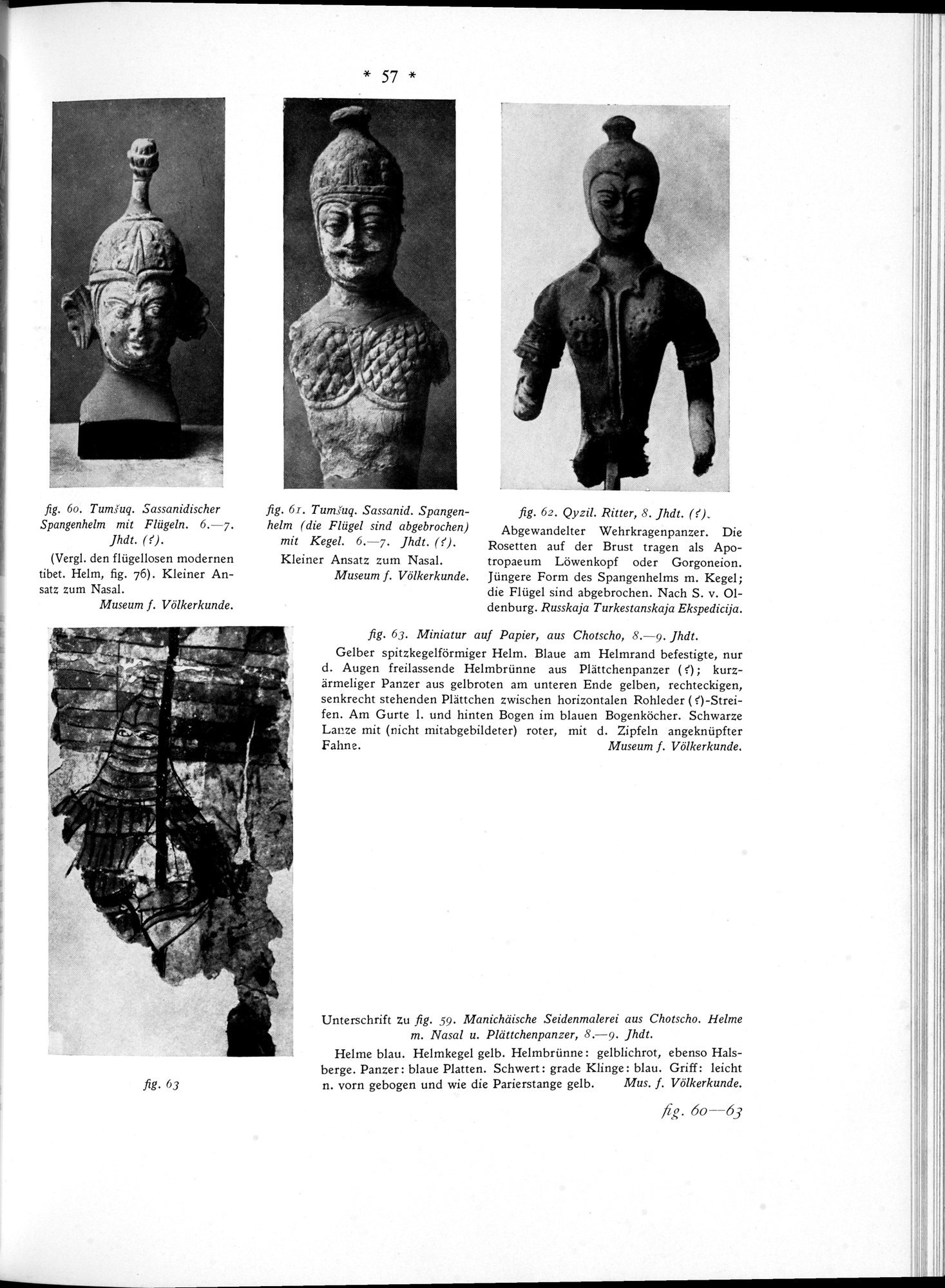 Bilderatlas zur Kunst und Kulturgeschichte Mittel-Asiens : vol.1 / 61 ページ（白黒高解像度画像）