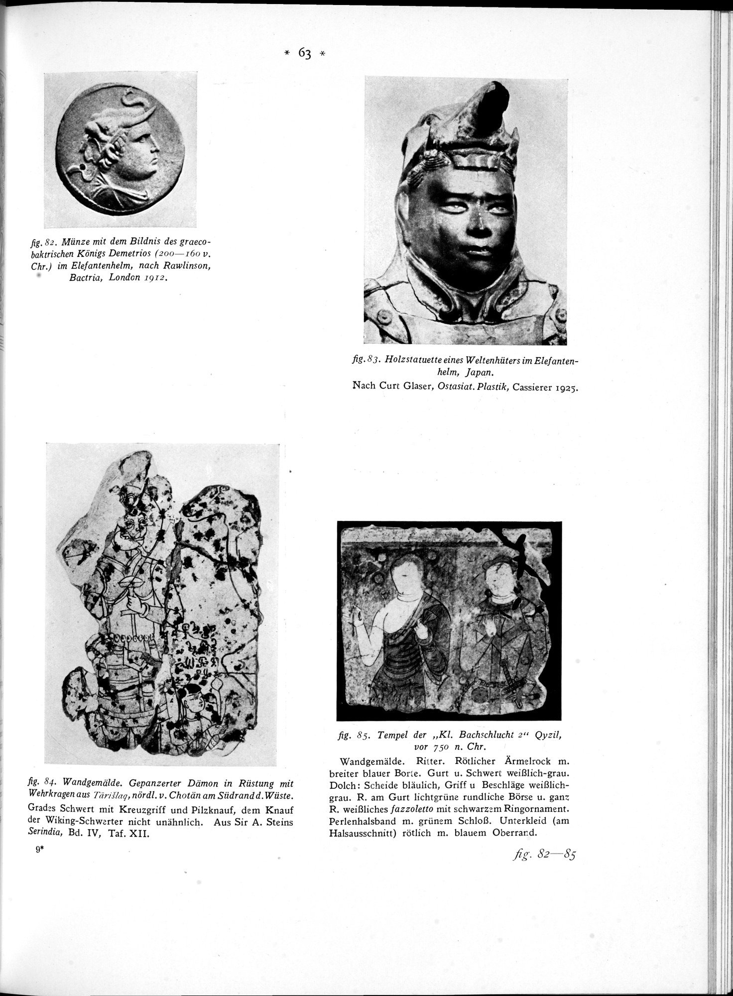 Bilderatlas zur Kunst und Kulturgeschichte Mittel-Asiens : vol.1 / 67 ページ（白黒高解像度画像）