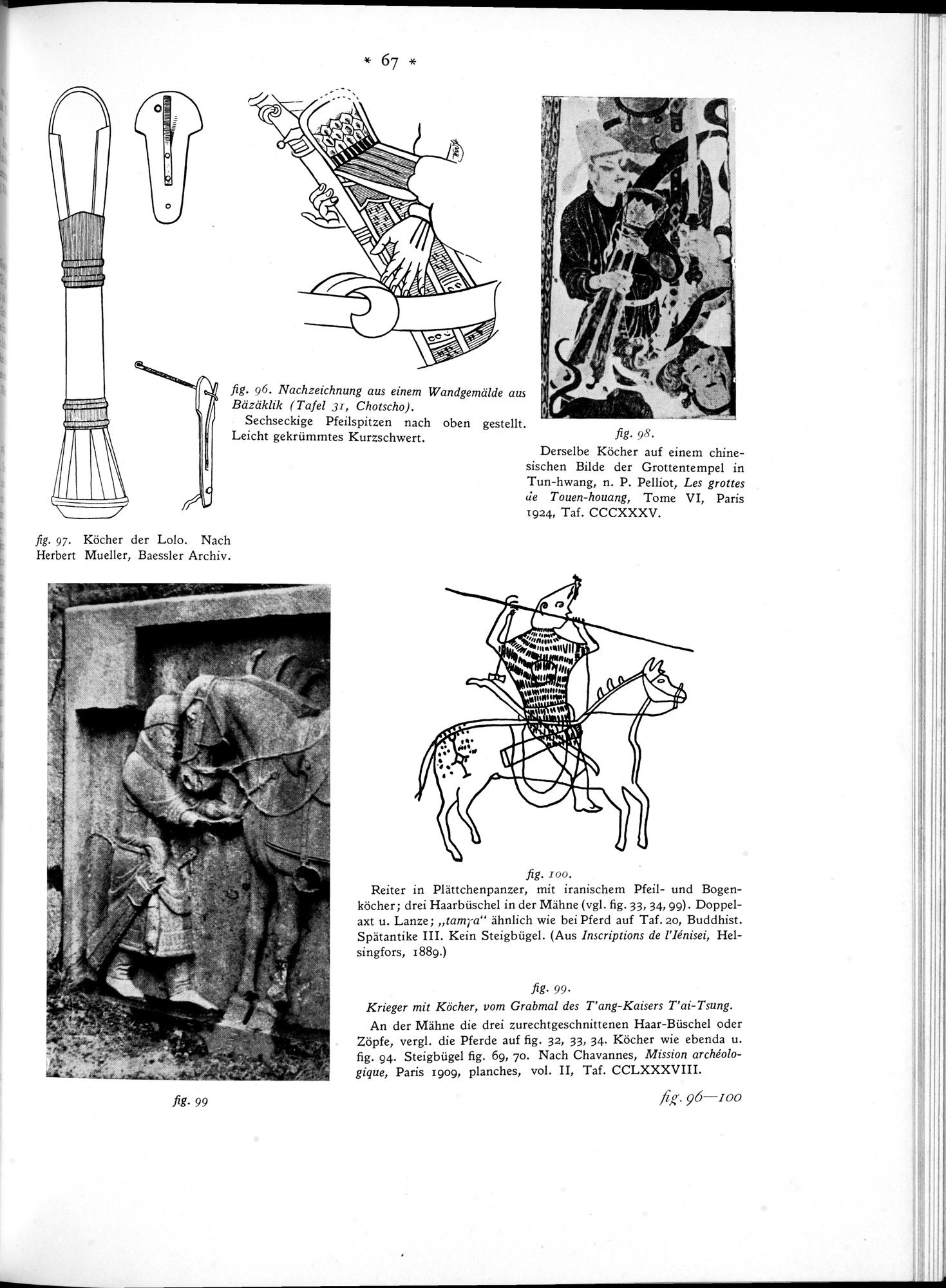 Bilderatlas zur Kunst und Kulturgeschichte Mittel-Asiens : vol.1 / 71 ページ（白黒高解像度画像）