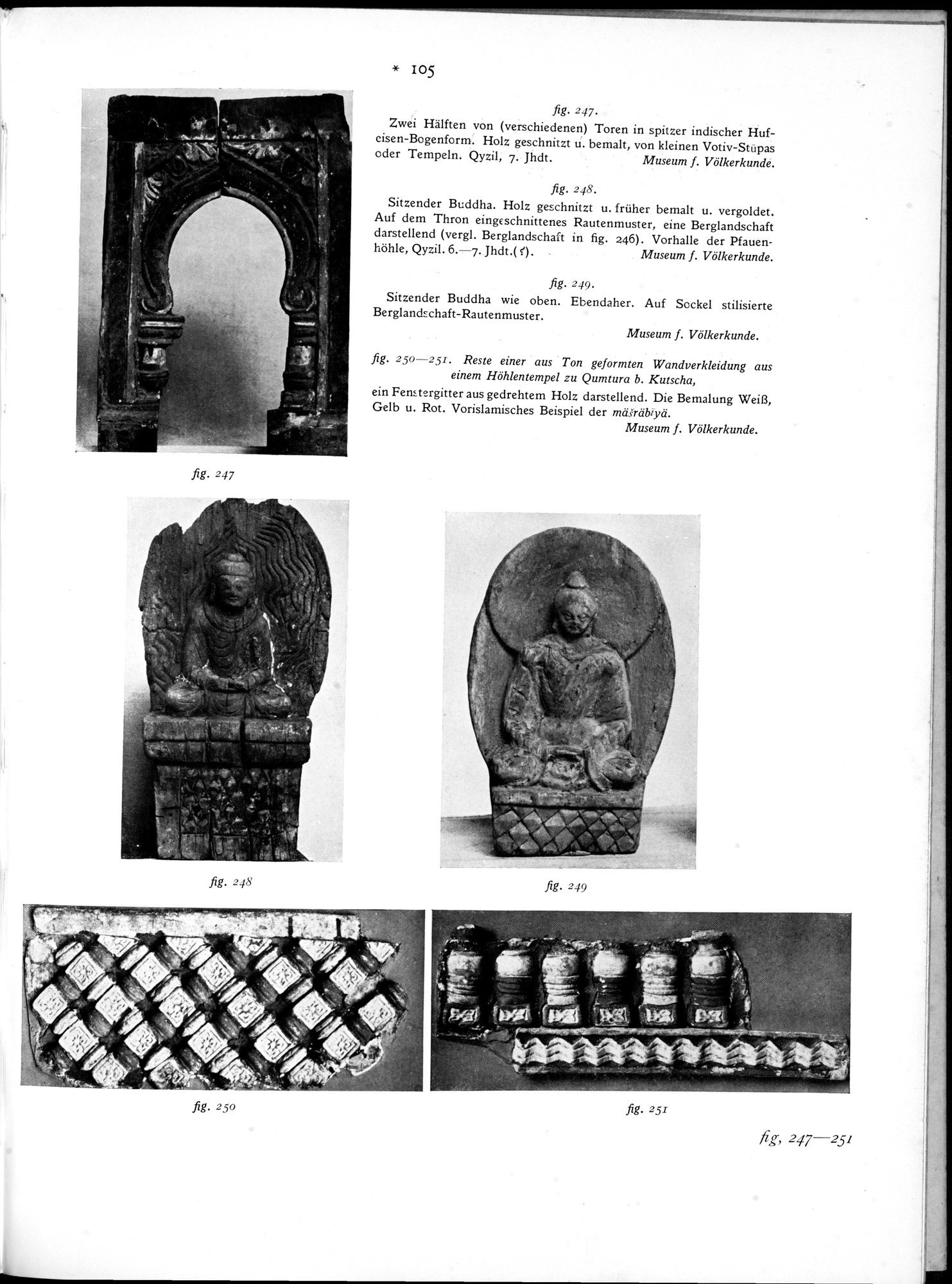 Bilderatlas zur Kunst und Kulturgeschichte Mittel-Asiens : vol.1 / 109 ページ（白黒高解像度画像）