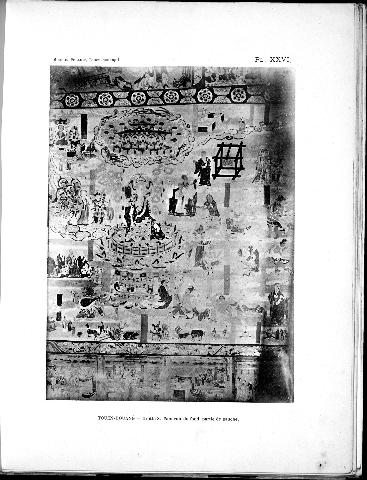 Les grottes de Touen-Houang : vol.1 / 65 ページ（白黒高解像度画像）