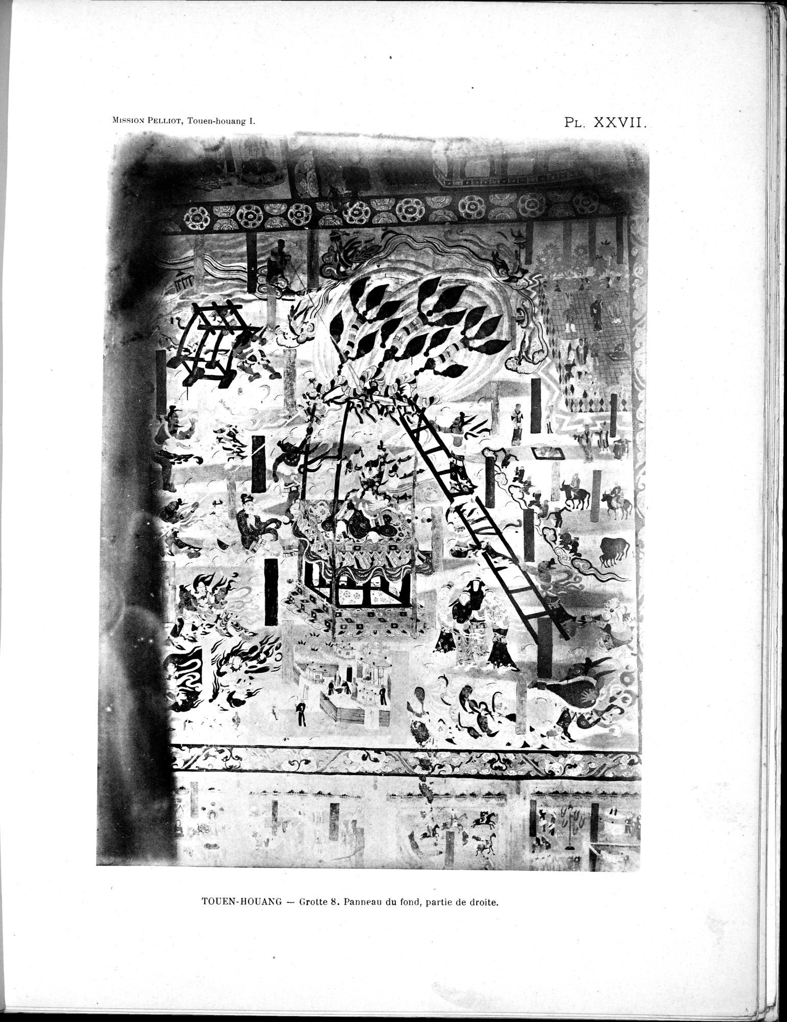Les grottes de Touen-Houang : vol.1 / 67 ページ（白黒高解像度画像）