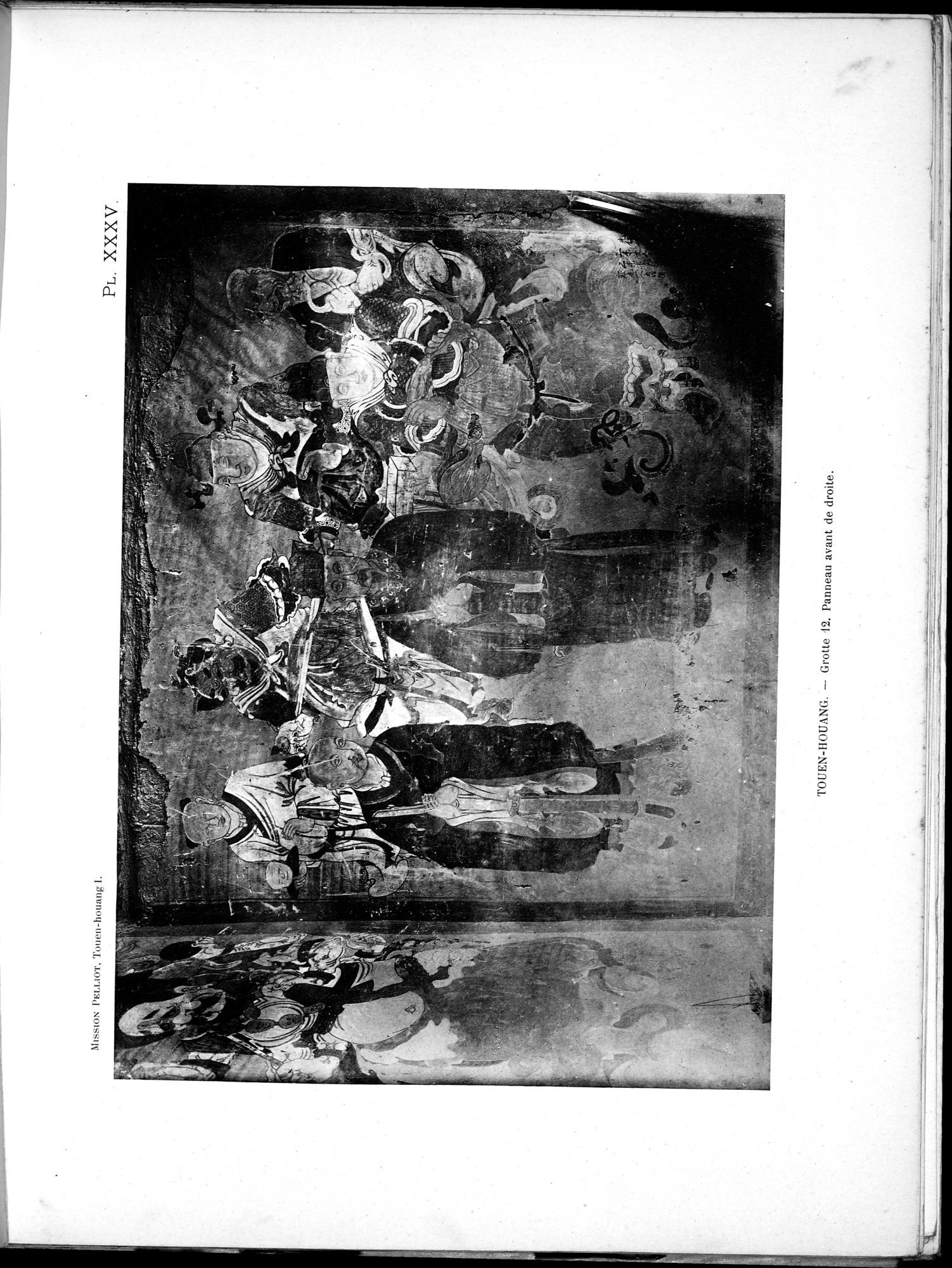 Les grottes de Touen-Houang : vol.1 / 83 ページ（白黒高解像度画像）