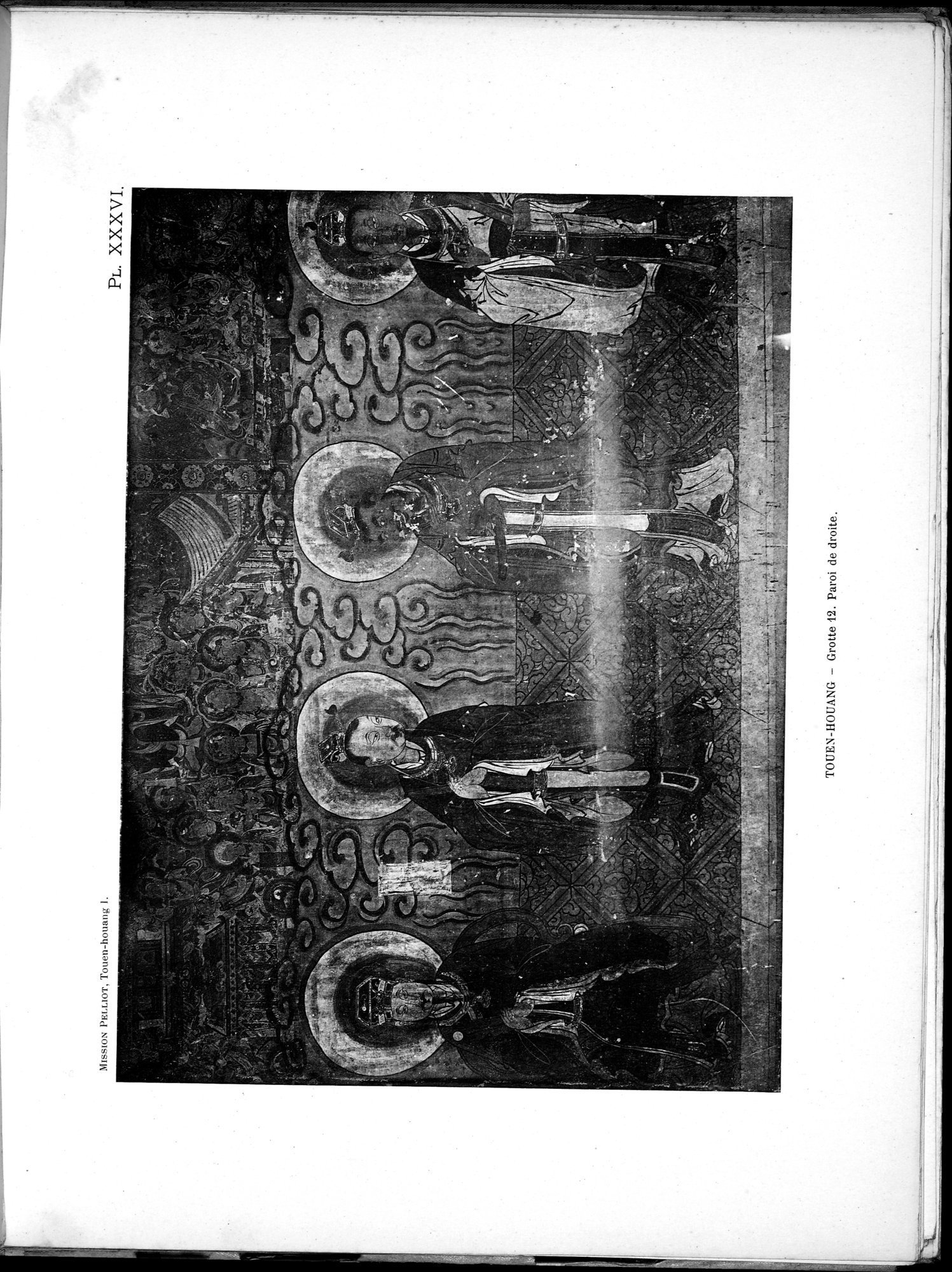 Les grottes de Touen-Houang : vol.1 / 85 ページ（白黒高解像度画像）
