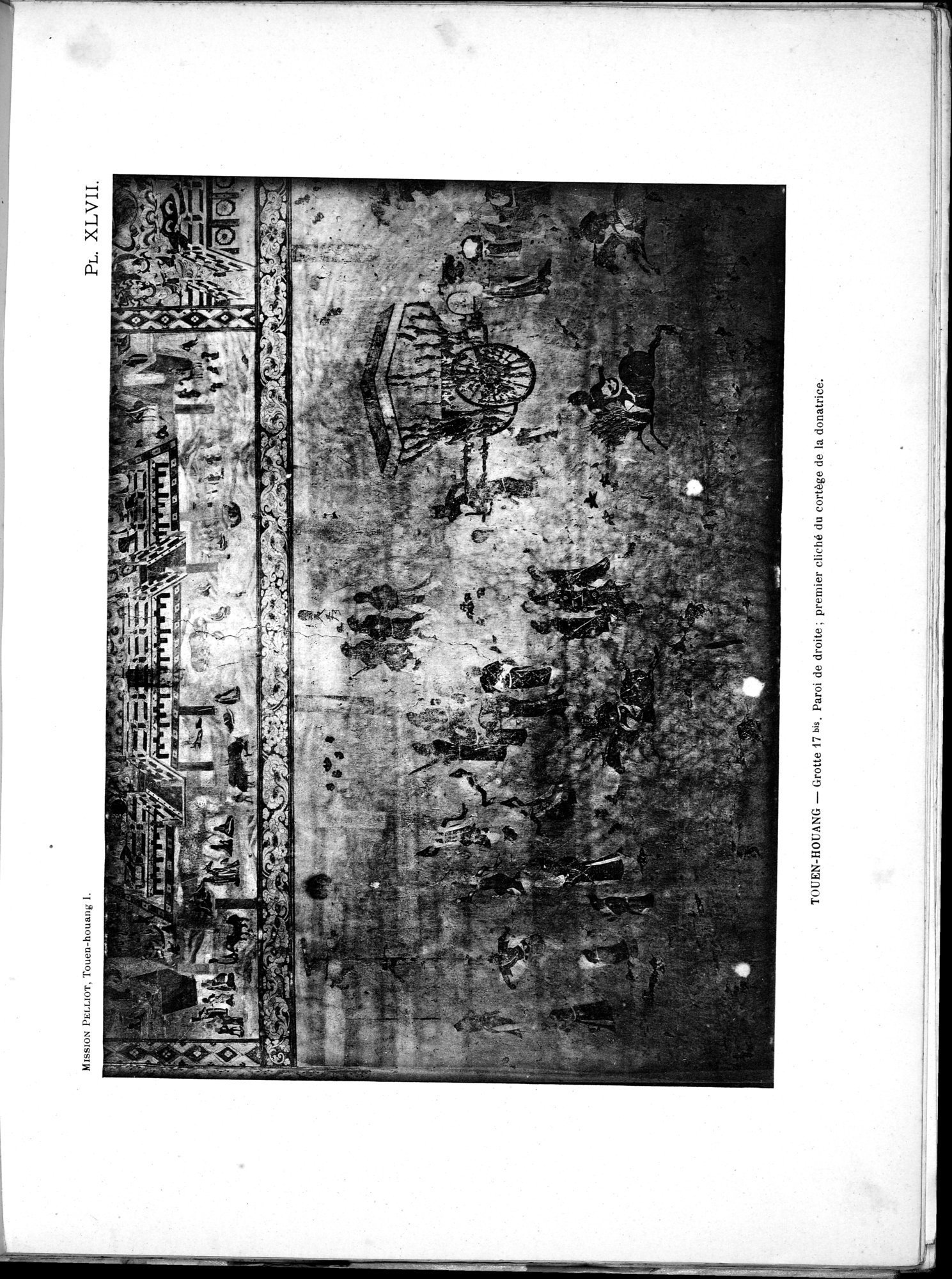 Les grottes de Touen-Houang : vol.1 / 107 ページ（白黒高解像度画像）