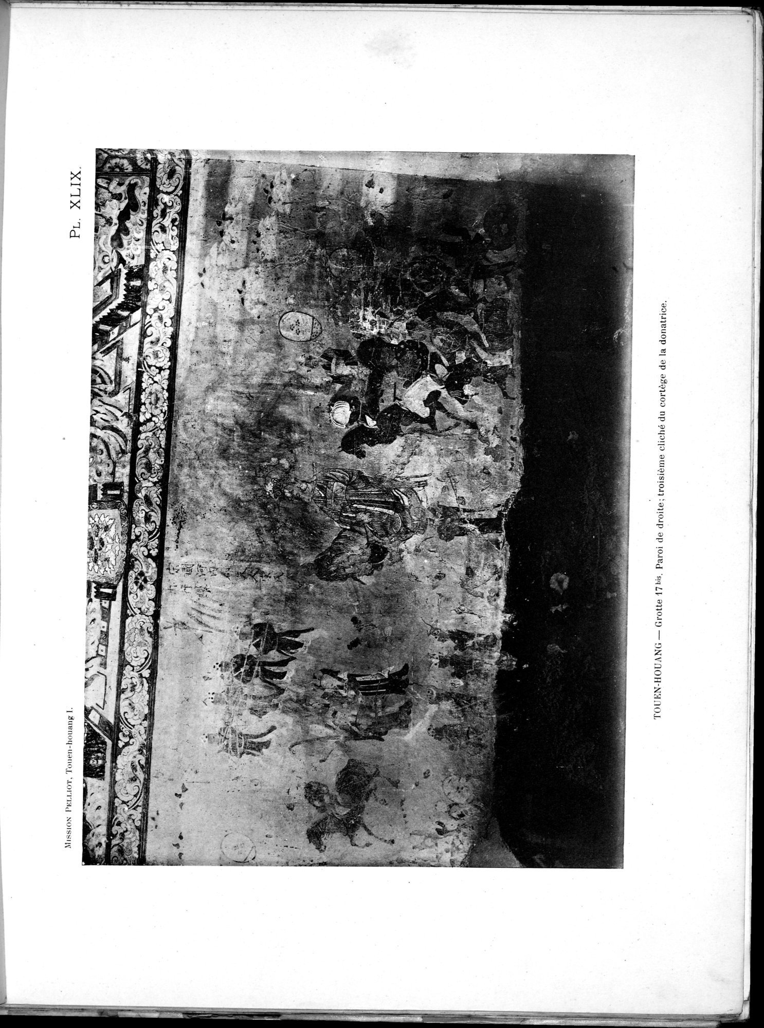 Les grottes de Touen-Houang : vol.1 / 111 ページ（白黒高解像度画像）
