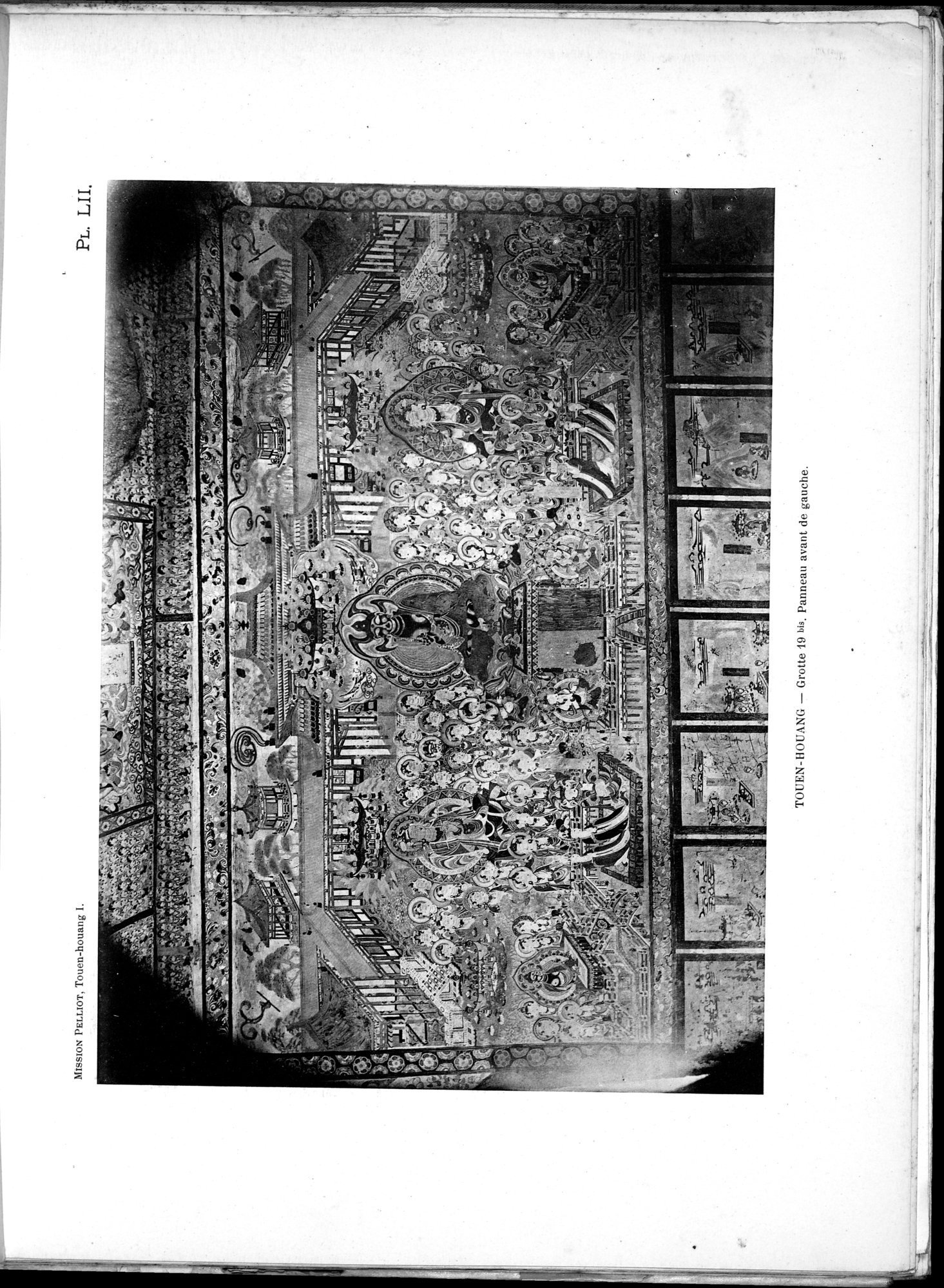 Les grottes de Touen-Houang : vol.1 / 117 ページ（白黒高解像度画像）