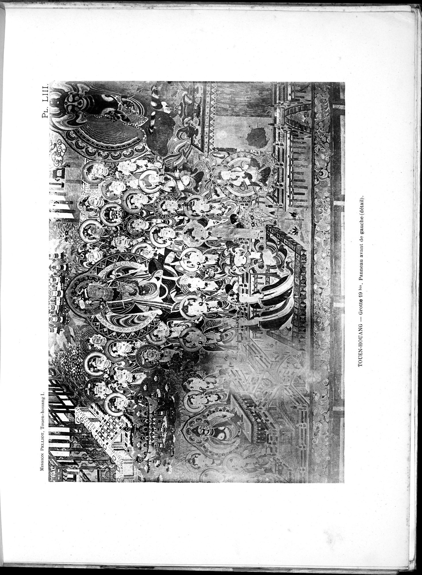 Les grottes de Touen-Houang : vol.1 / 119 ページ（白黒高解像度画像）