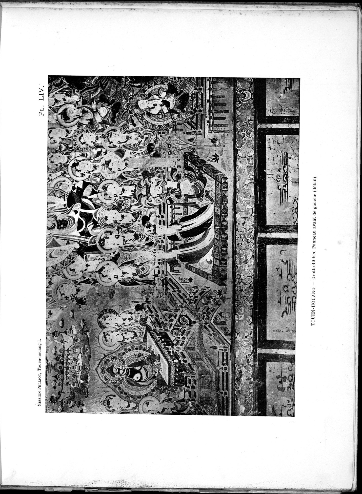 Les grottes de Touen-Houang : vol.1 / 121 ページ（白黒高解像度画像）