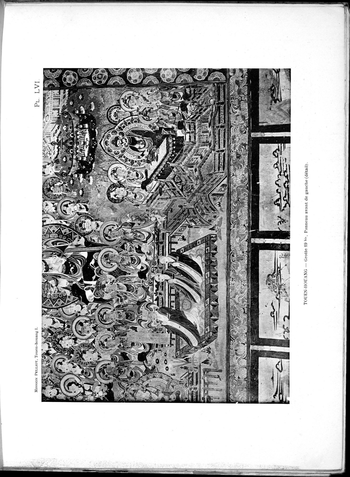 Les grottes de Touen-Houang : vol.1 / 125 ページ（白黒高解像度画像）