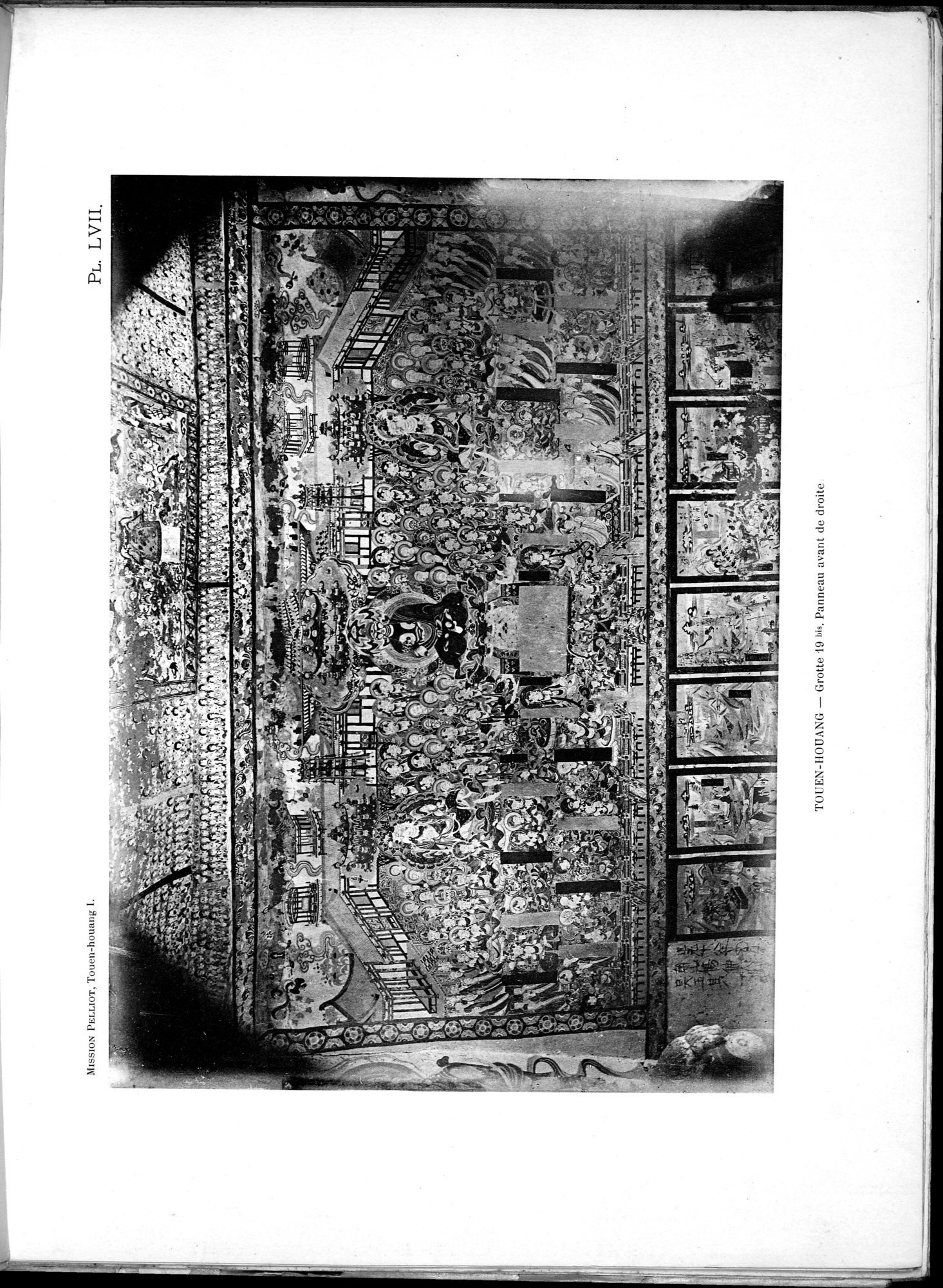 Les grottes de Touen-Houang : vol.1 / 127 ページ（白黒高解像度画像）