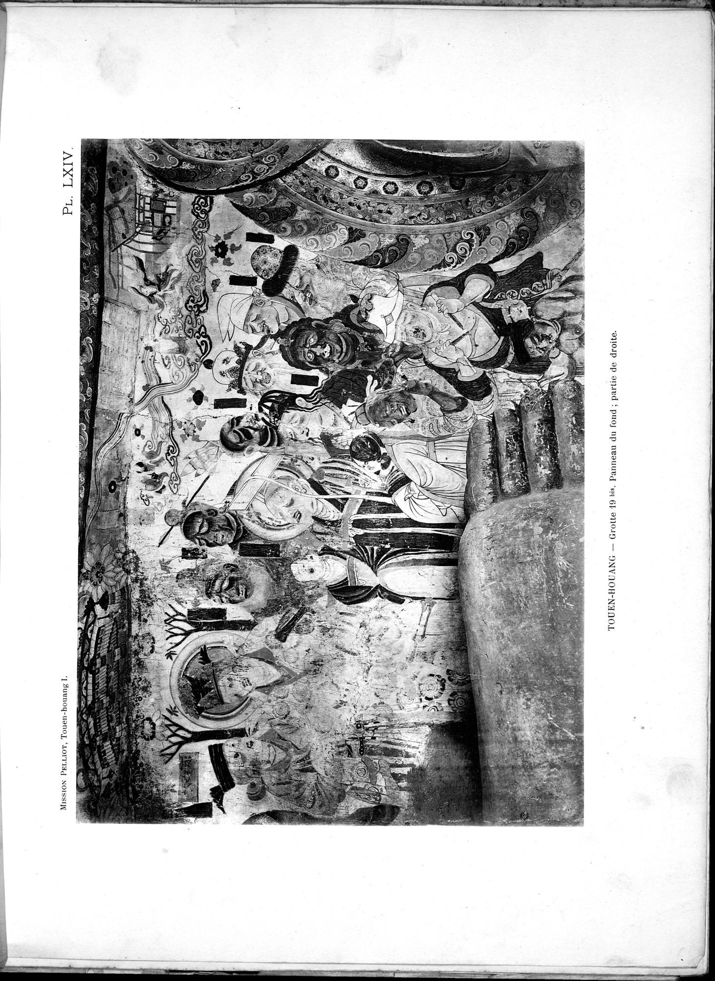 Les grottes de Touen-Houang : vol.1 / Page 141 (Grayscale High Resolution Image)