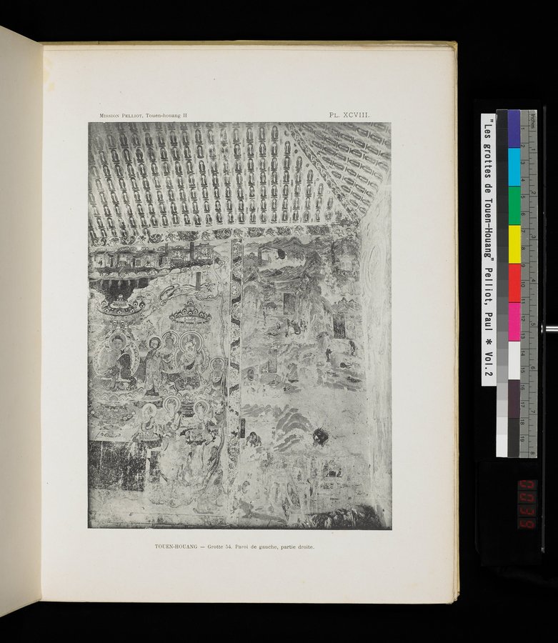 Les grottes de Touen-Houang : vol.2 / 77 ページ（カラー画像）