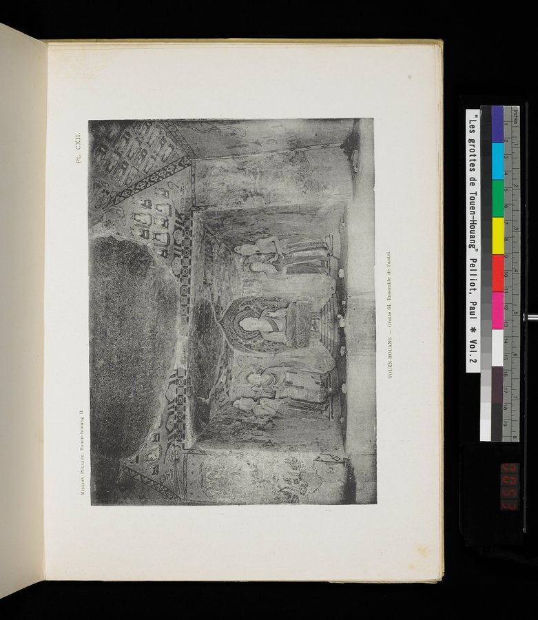 Les grottes de Touen-Houang : vol.2 / 105 ページ（カラー画像）