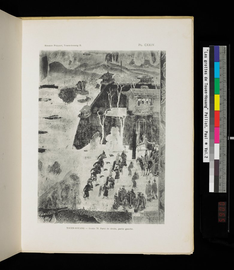 Les grottes de Touen-Houang : vol.2 / 129 ページ（カラー画像）