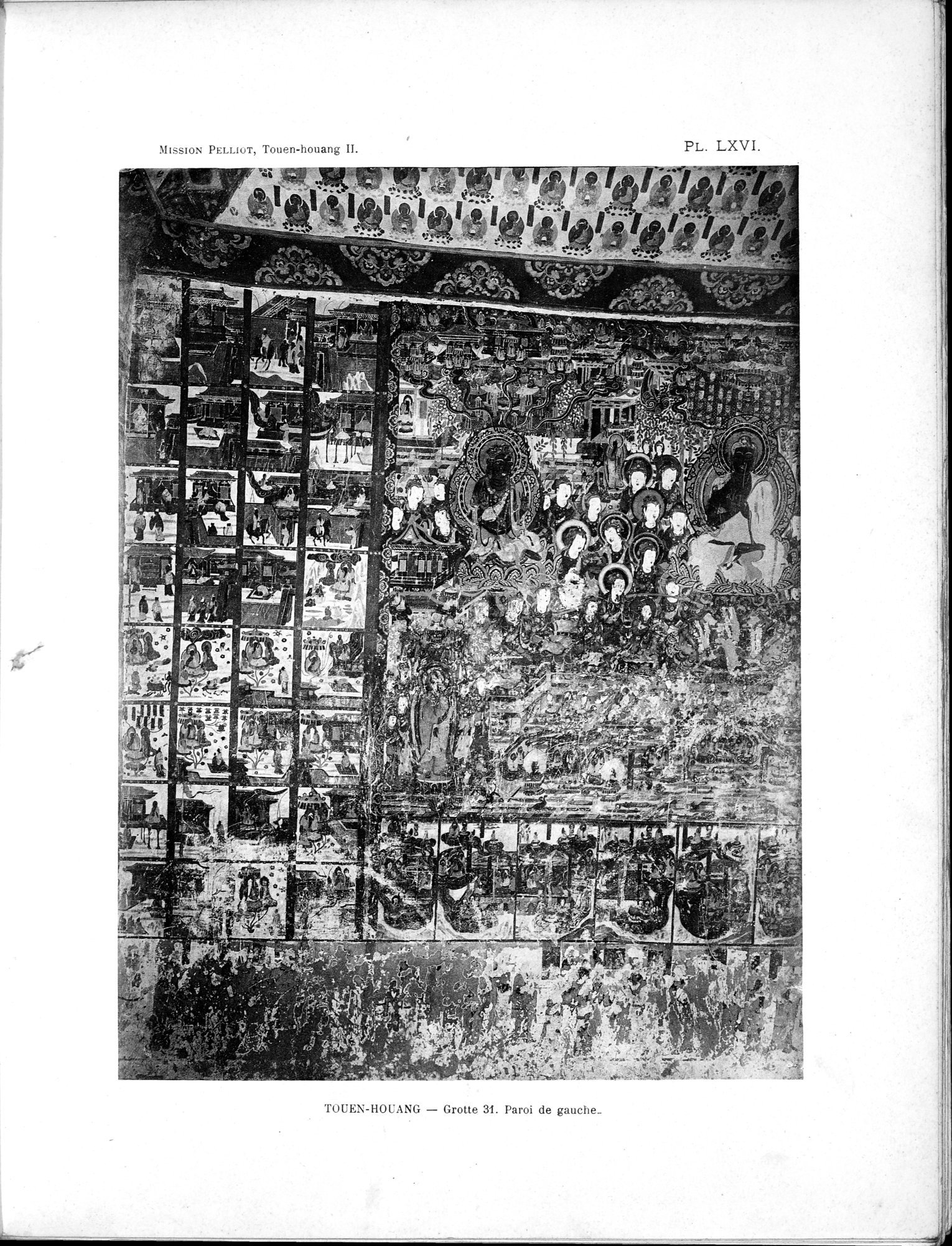 Les grottes de Touen-Houang : vol.2 / 13 ページ（白黒高解像度画像）