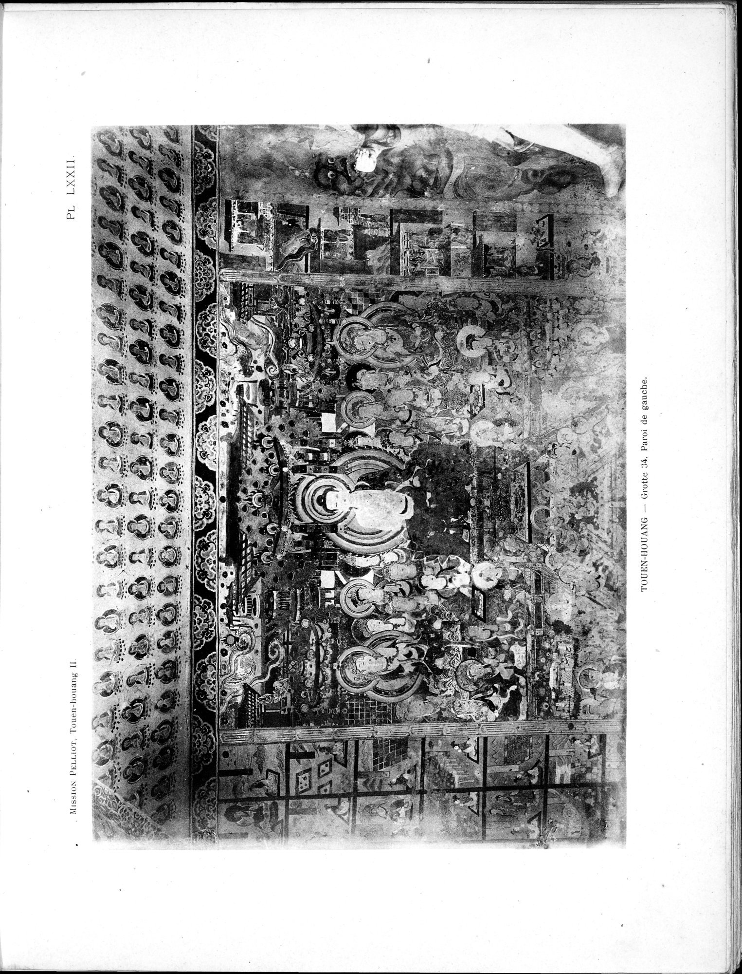 Les grottes de Touen-Houang : vol.2 / 25 ページ（白黒高解像度画像）