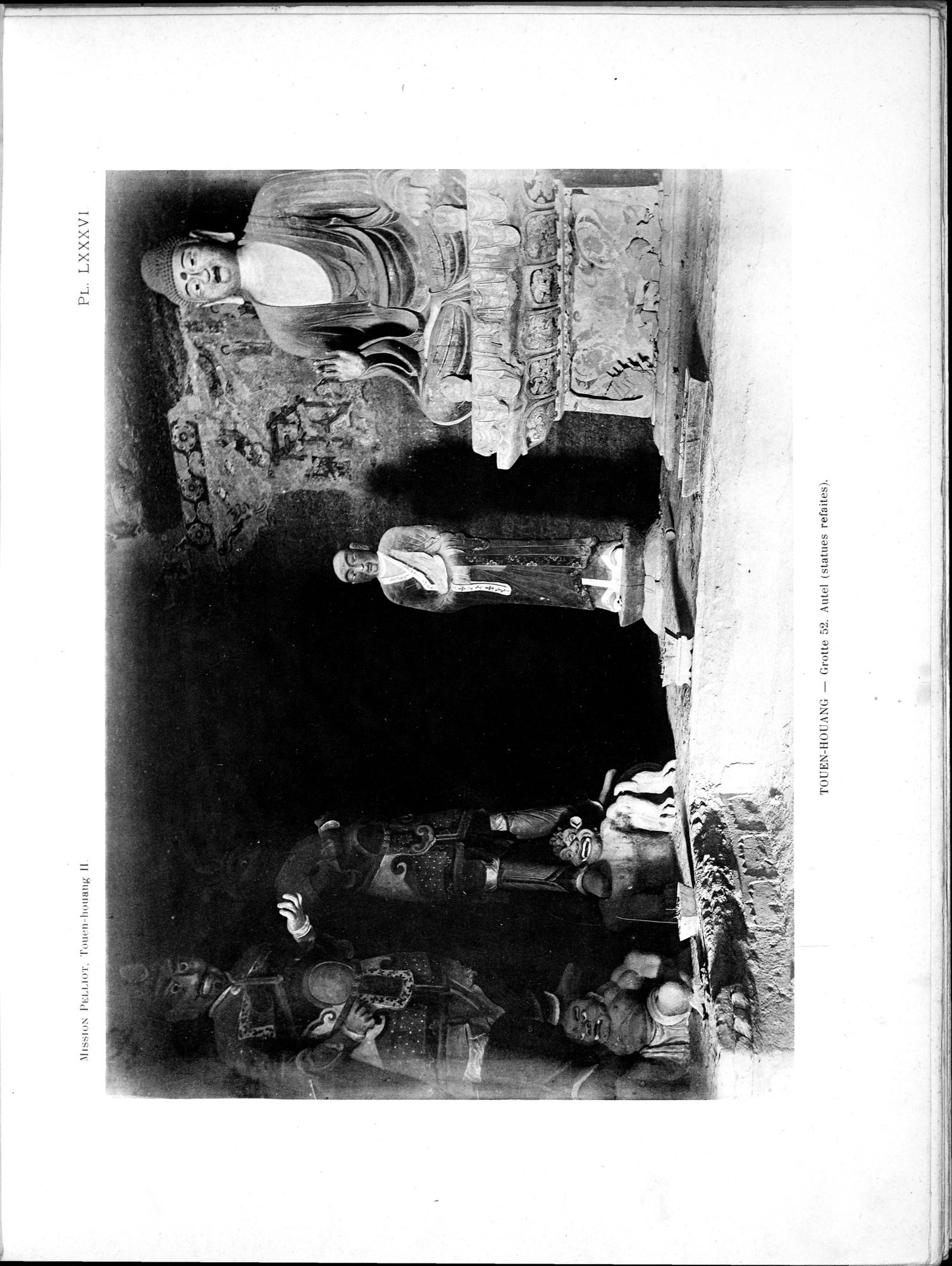 Les grottes de Touen-Houang : vol.2 / 53 ページ（白黒高解像度画像）