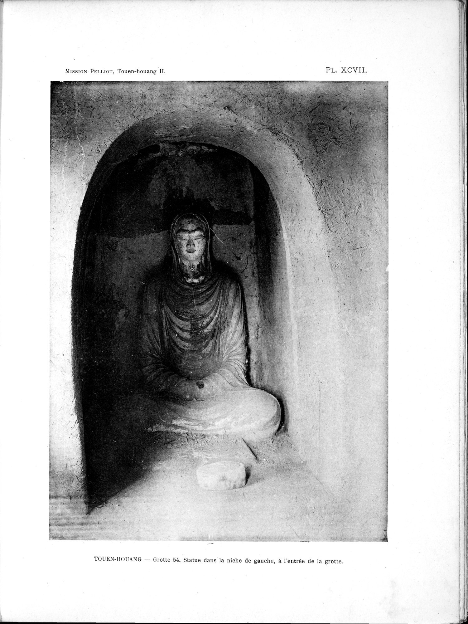 Les grottes de Touen-Houang : vol.2 / 75 ページ（白黒高解像度画像）