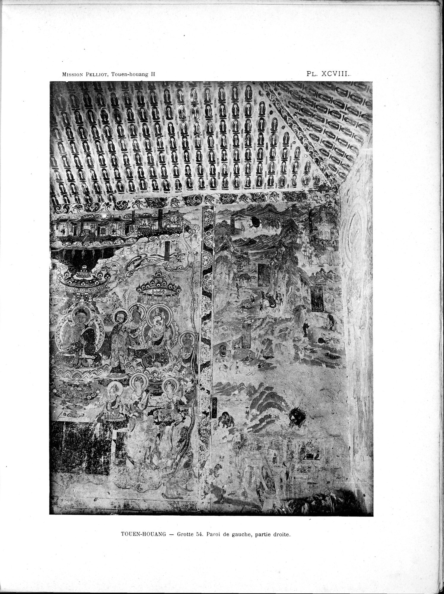 Les grottes de Touen-Houang : vol.2 / 77 ページ（白黒高解像度画像）