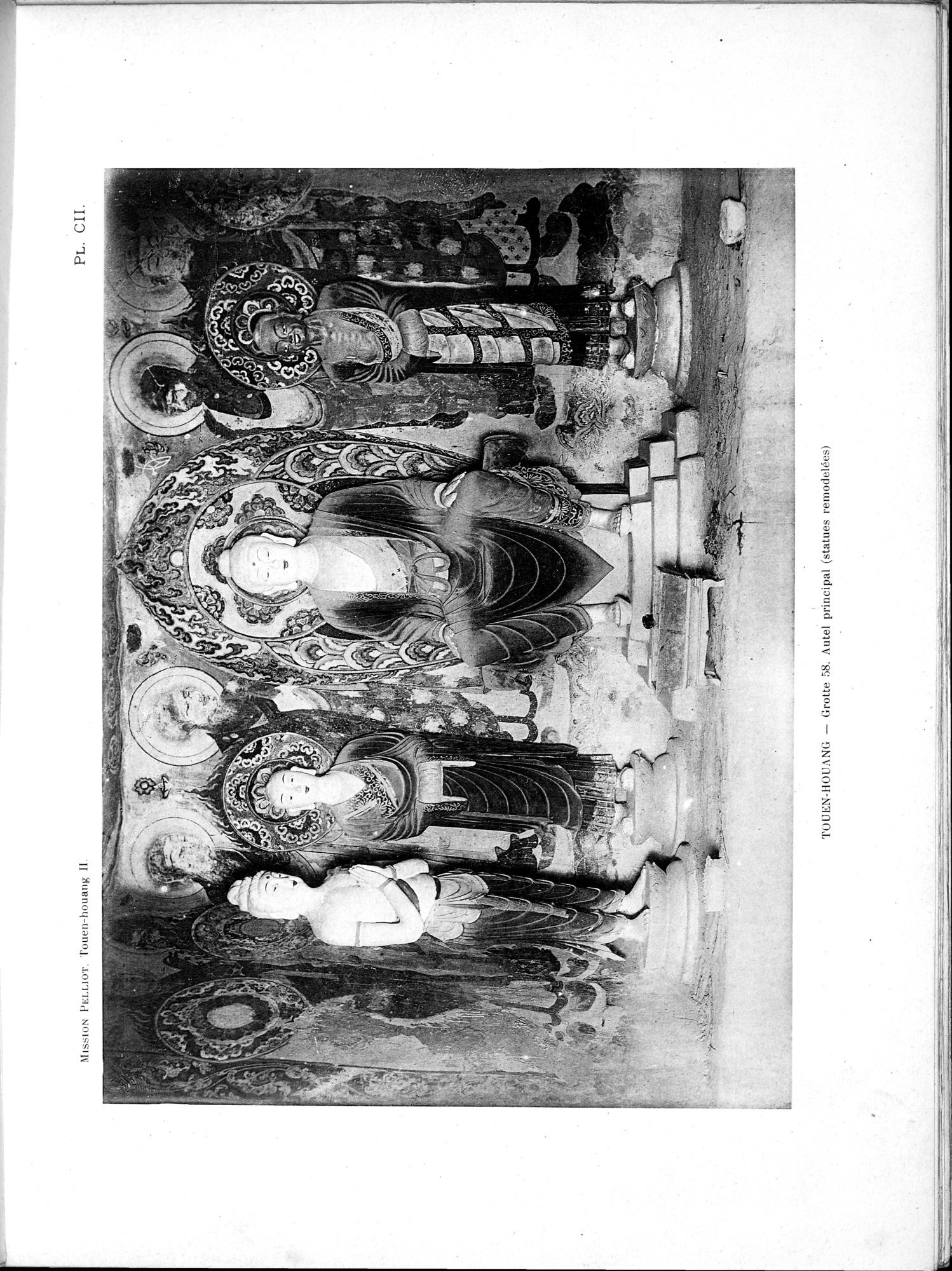 Les grottes de Touen-Houang : vol.2 / 85 ページ（白黒高解像度画像）