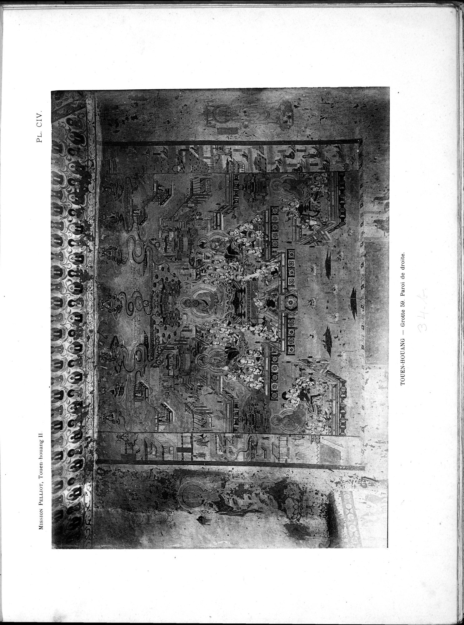 Les grottes de Touen-Houang : vol.2 / 89 ページ（白黒高解像度画像）