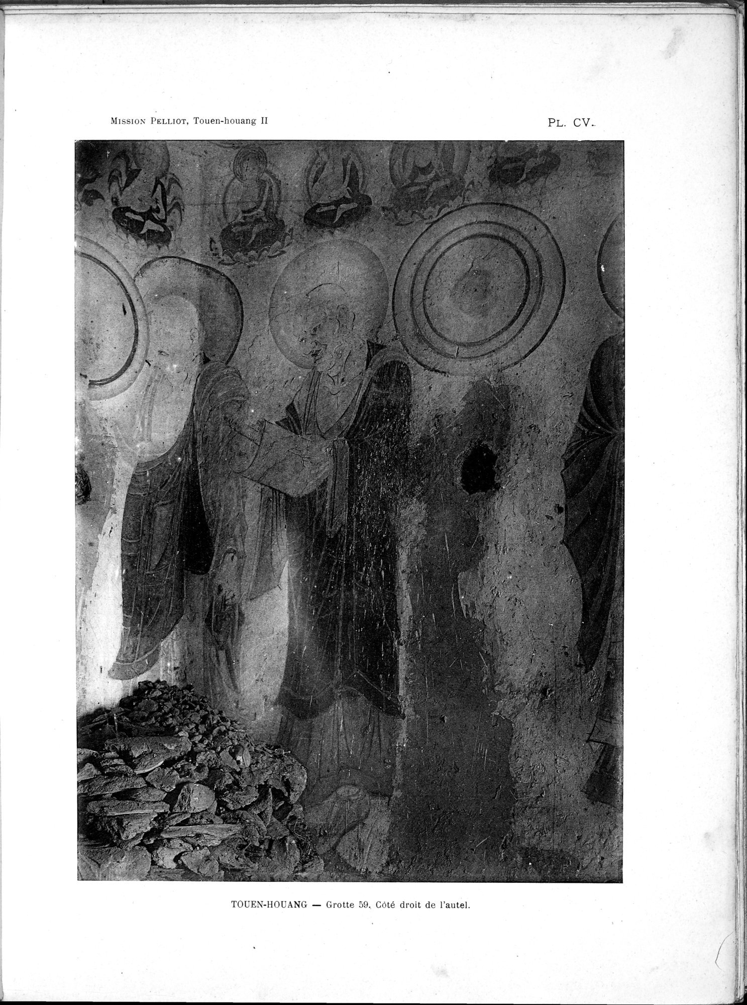 Les grottes de Touen-Houang : vol.2 / Page 91 (Grayscale High Resolution Image)