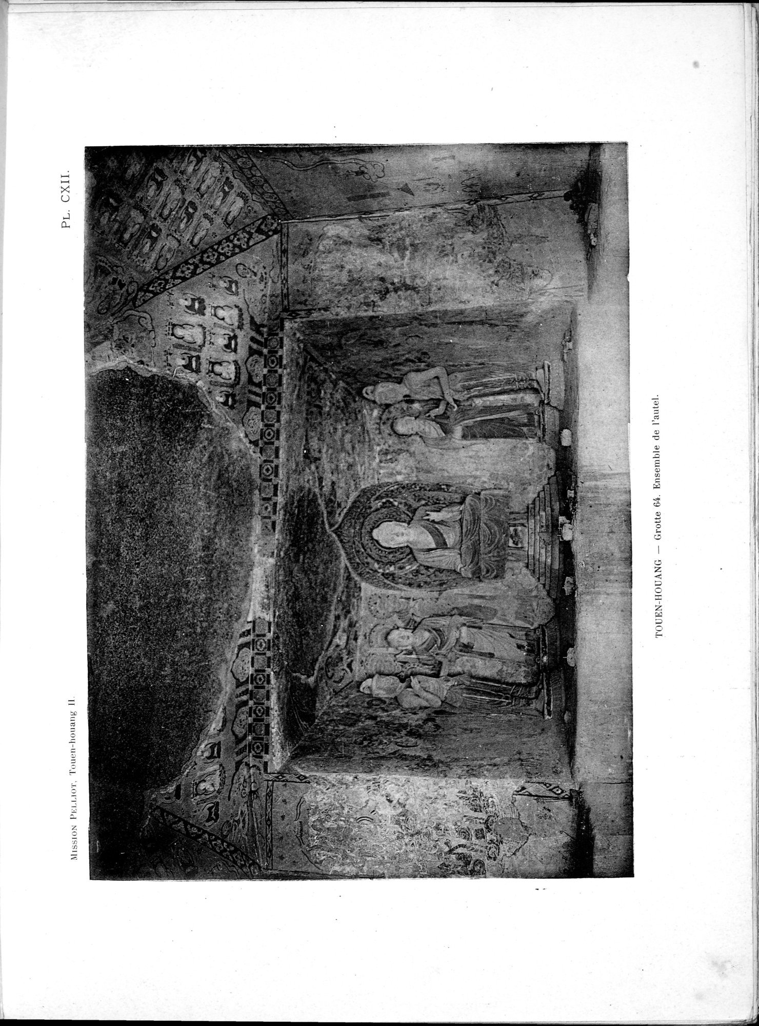 Les grottes de Touen-Houang : vol.2 / 105 ページ（白黒高解像度画像）
