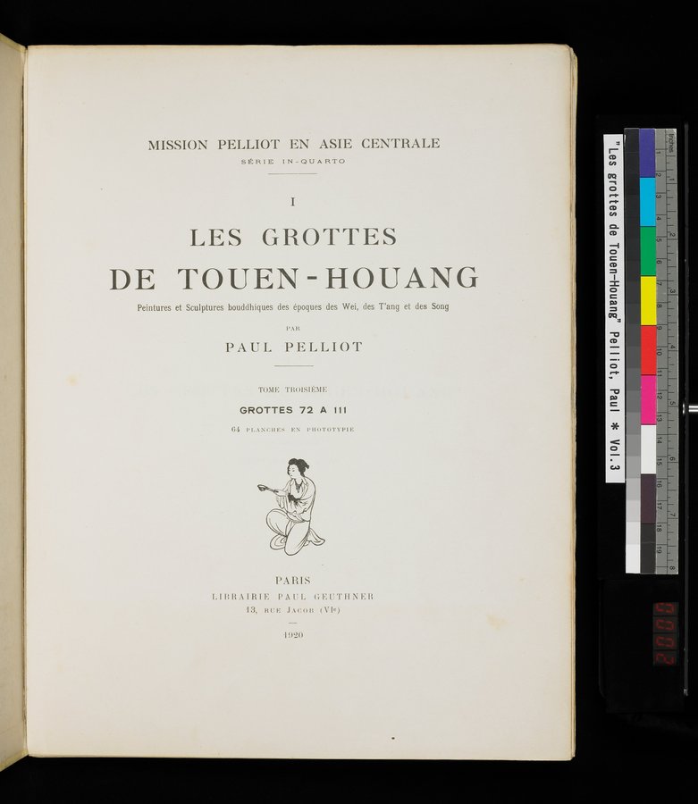 Les grottes de Touen-Houang : vol.3 / 3 ページ（カラー画像）