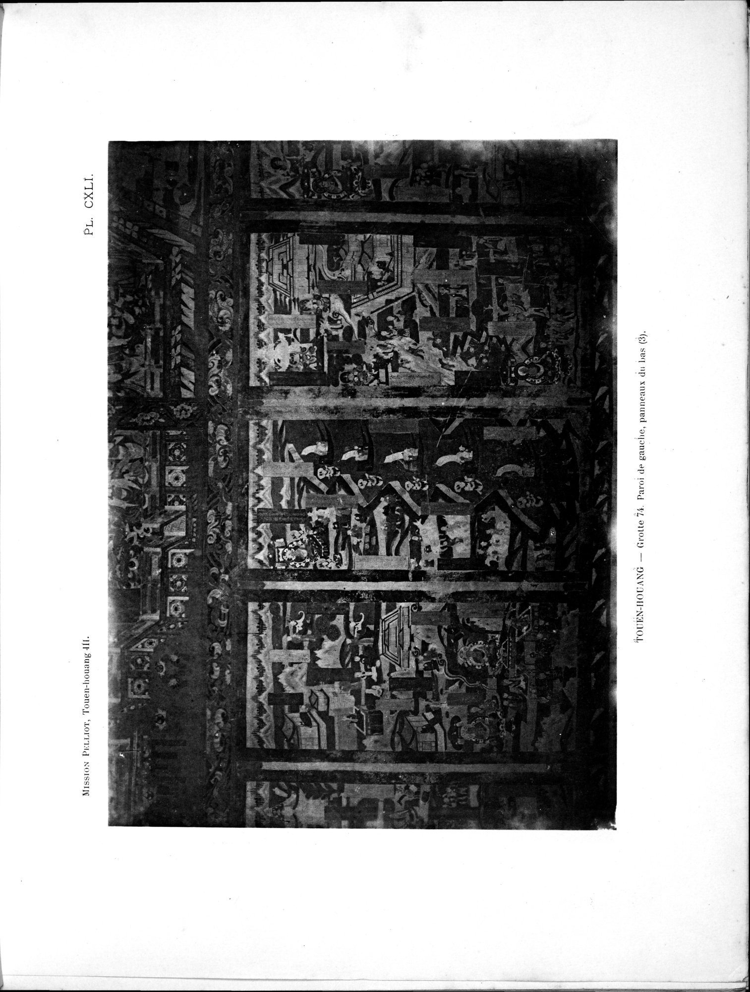 Les grottes de Touen-Houang : vol.3 / 35 ページ（白黒高解像度画像）
