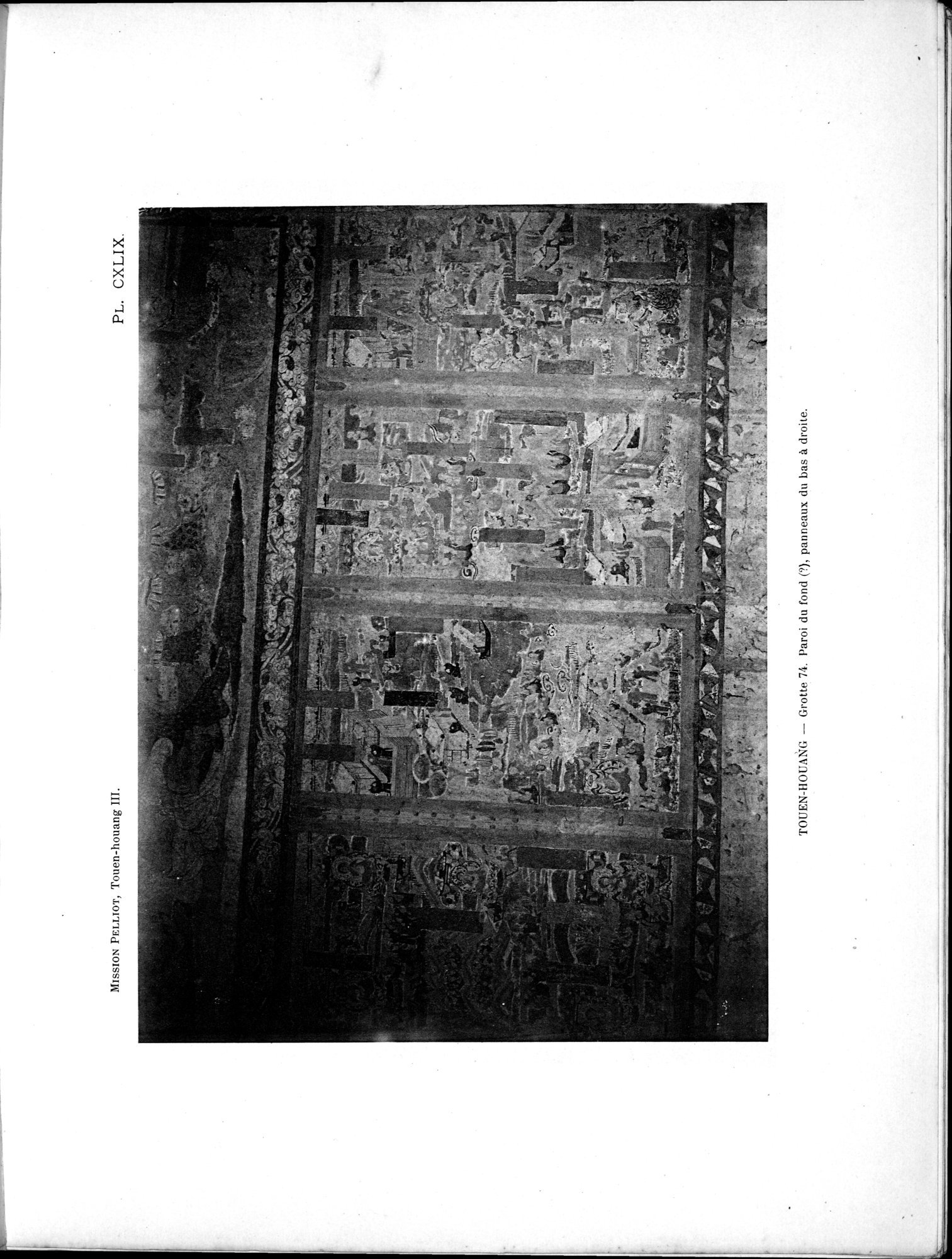 Les grottes de Touen-Houang : vol.3 / 51 ページ（白黒高解像度画像）
