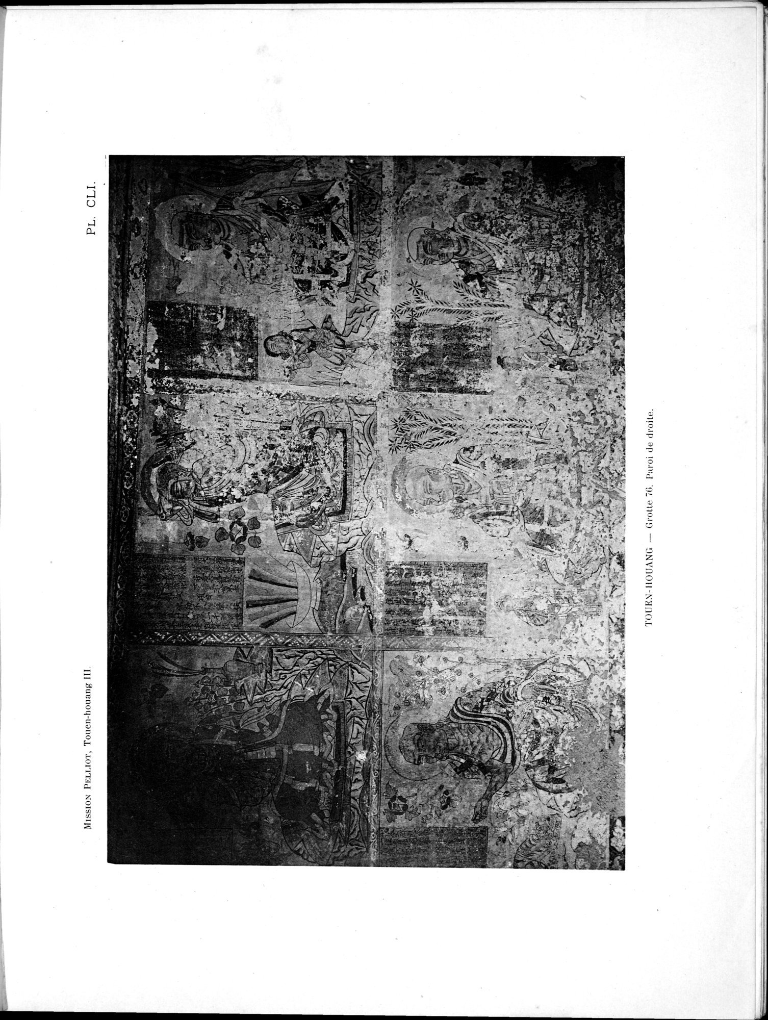 Les grottes de Touen-Houang : vol.3 / 55 ページ（白黒高解像度画像）