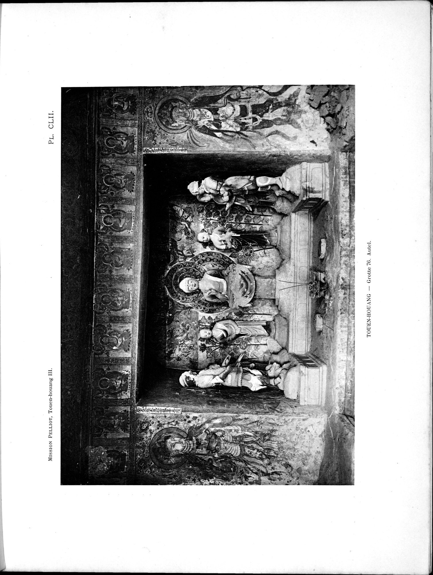 Les grottes de Touen-Houang : vol.3 / 57 ページ（白黒高解像度画像）