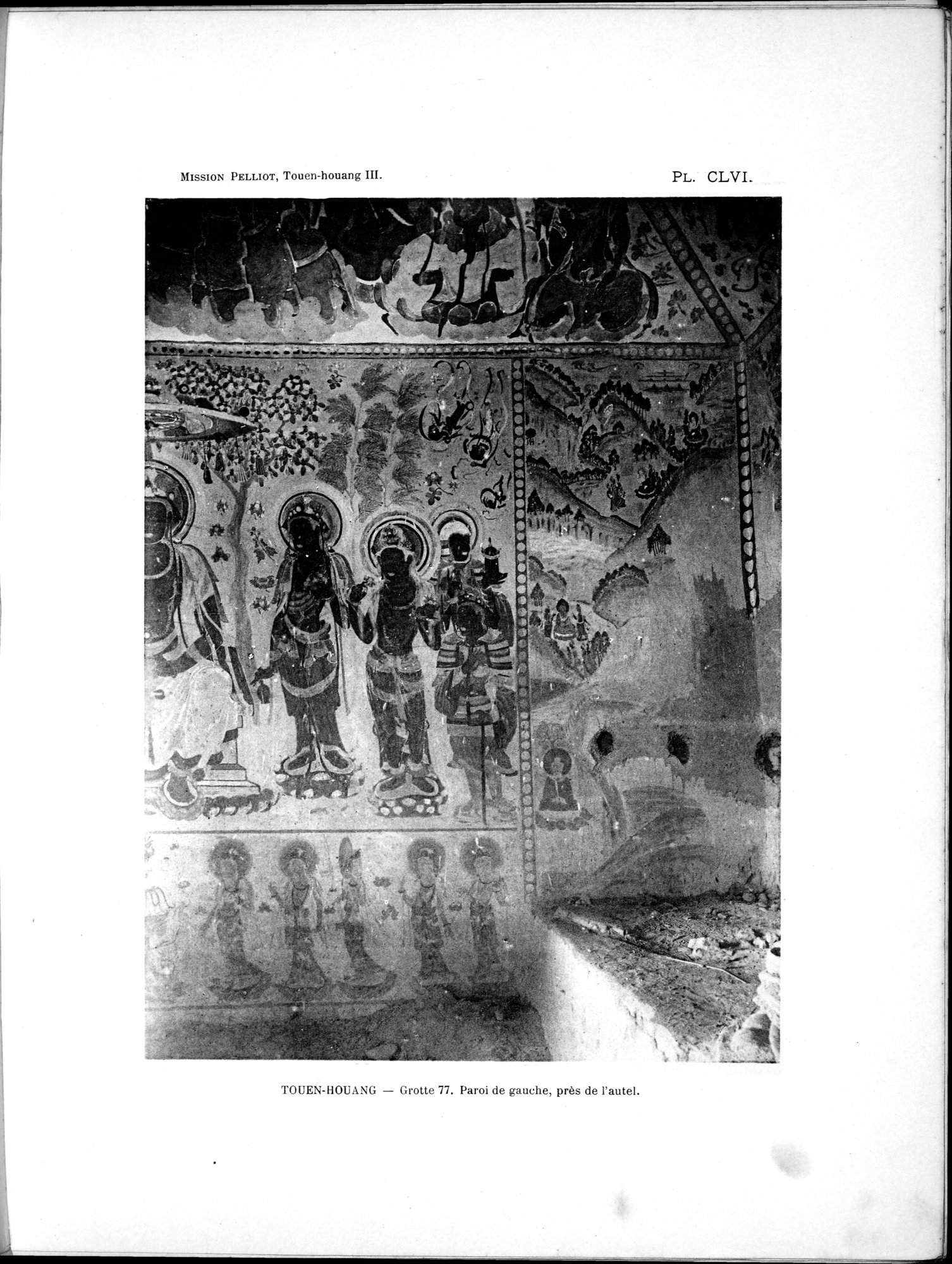 Les grottes de Touen-Houang : vol.3 / 65 ページ（白黒高解像度画像）