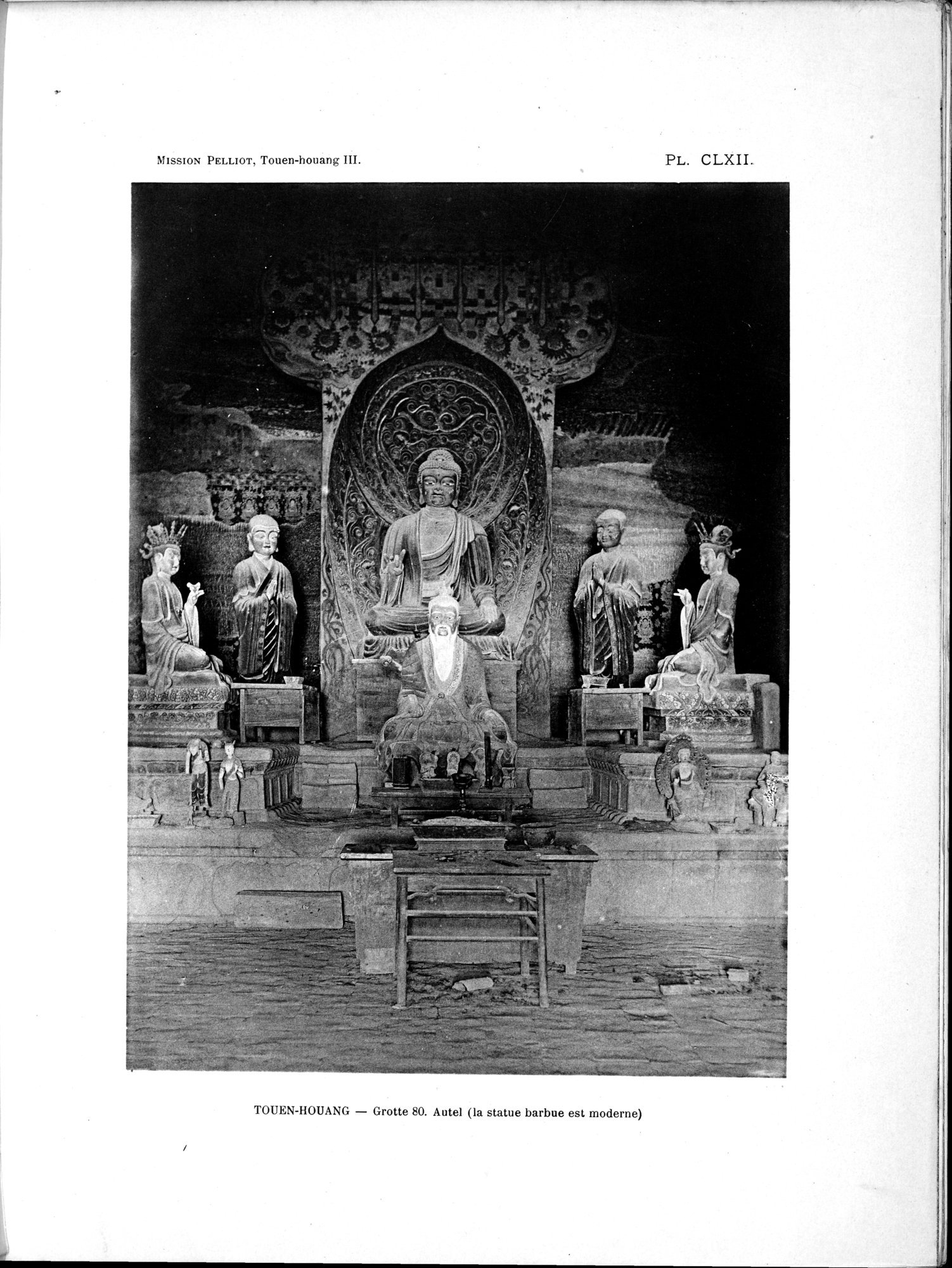 Les grottes de Touen-Houang : vol.3 / 77 ページ（白黒高解像度画像）