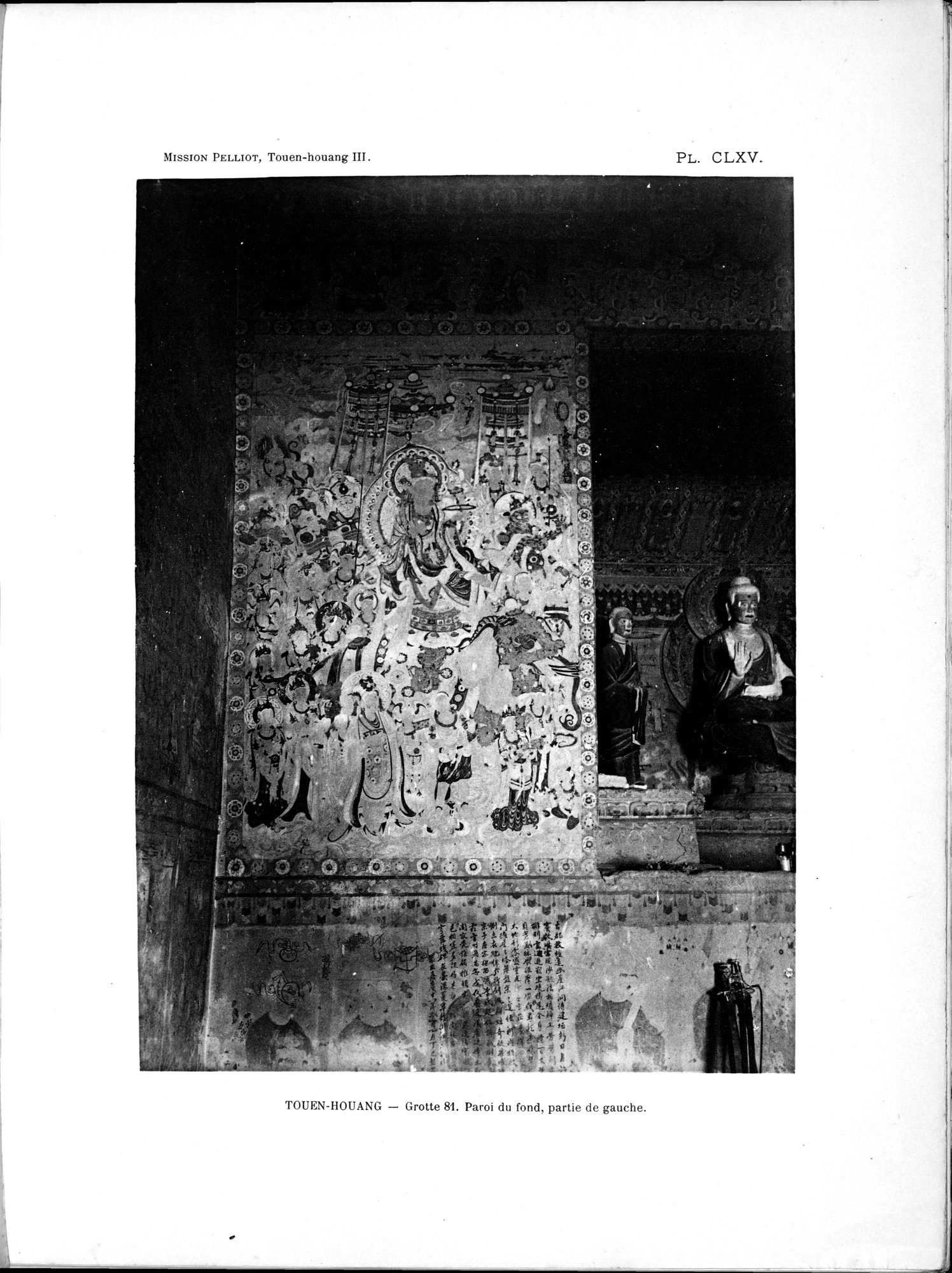 Les grottes de Touen-Houang : vol.3 / 83 ページ（白黒高解像度画像）