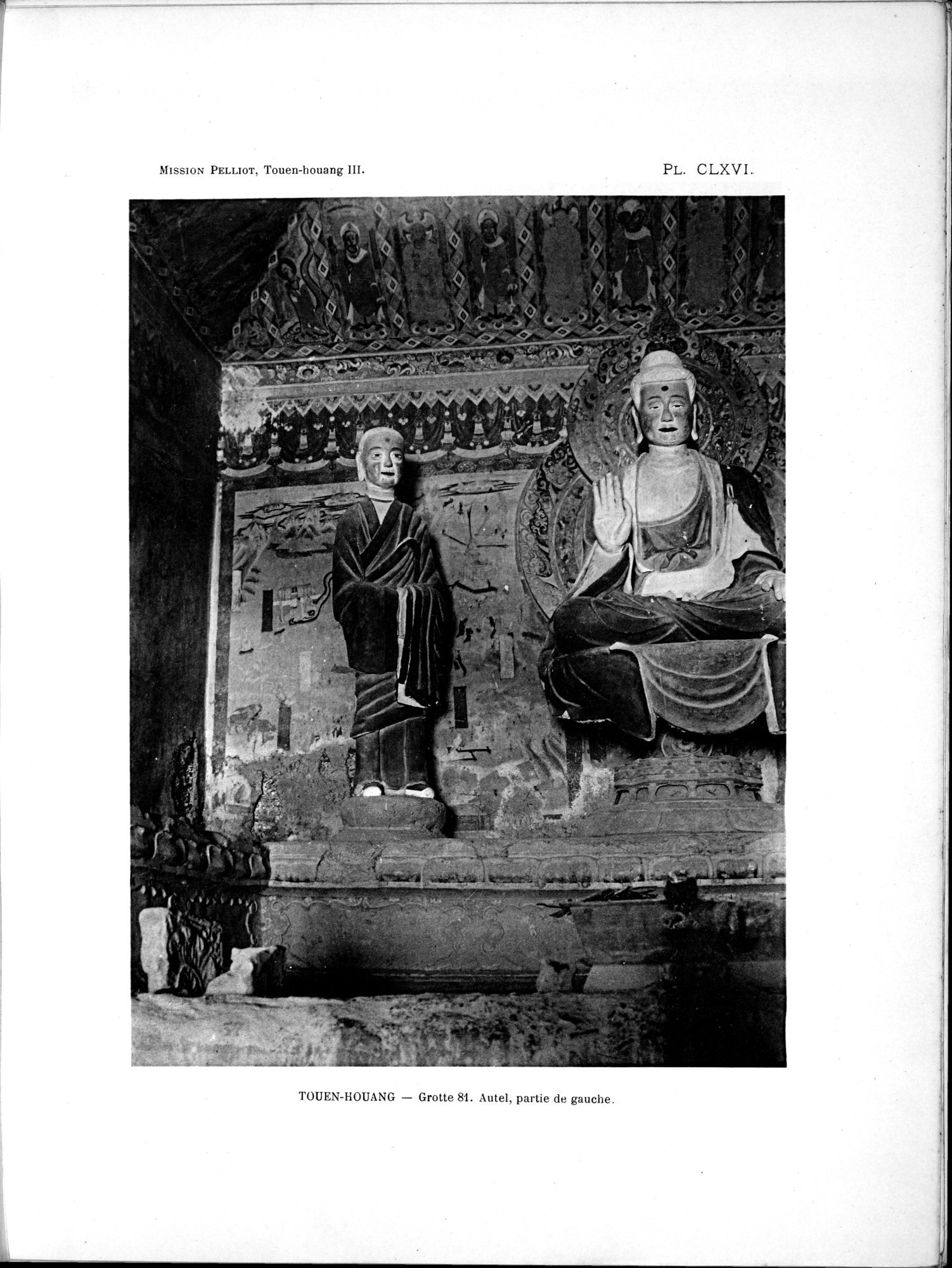 Les grottes de Touen-Houang : vol.3 / 85 ページ（白黒高解像度画像）