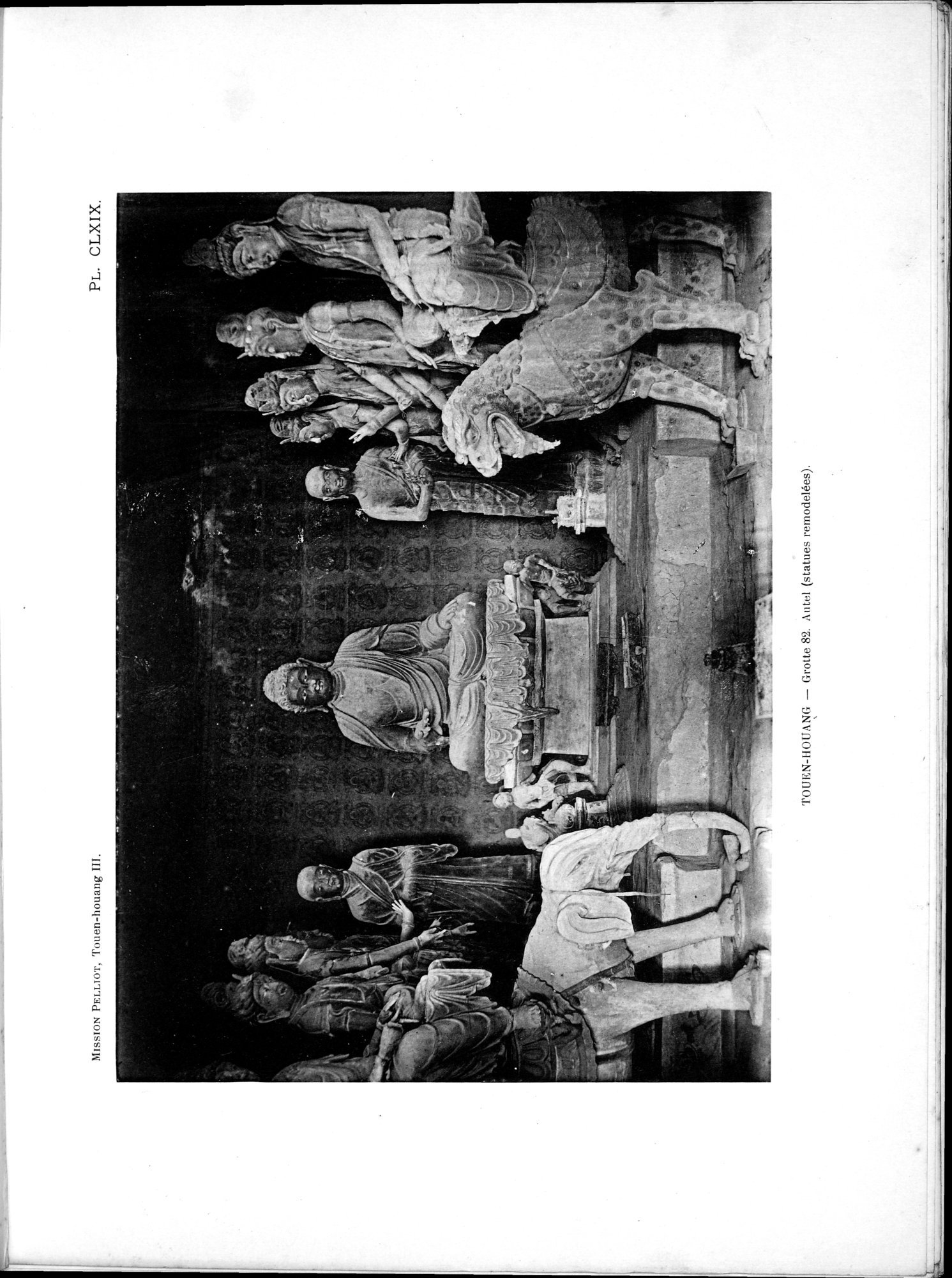 Les grottes de Touen-Houang : vol.3 / 91 ページ（白黒高解像度画像）