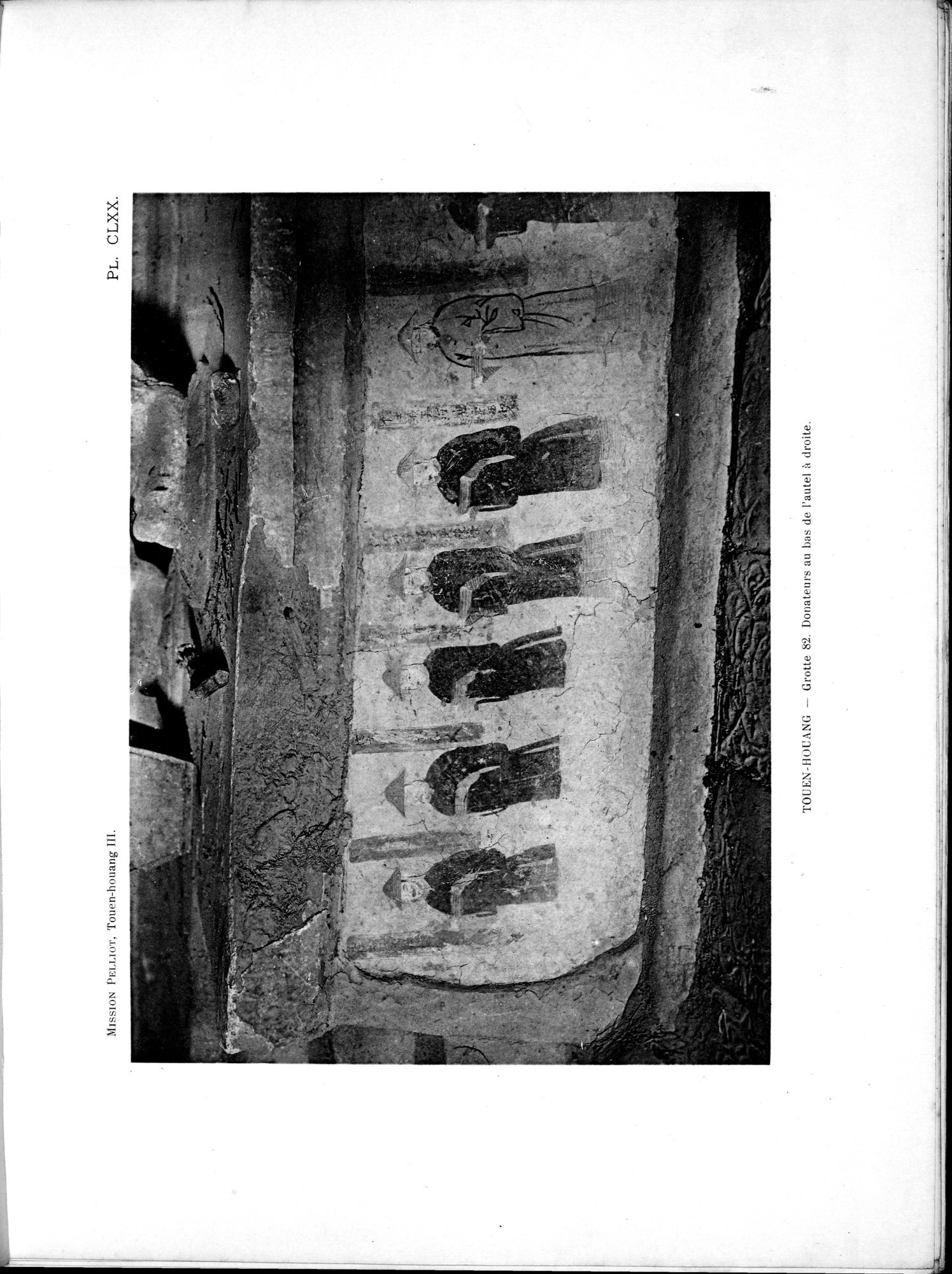 Les grottes de Touen-Houang : vol.3 / 93 ページ（白黒高解像度画像）