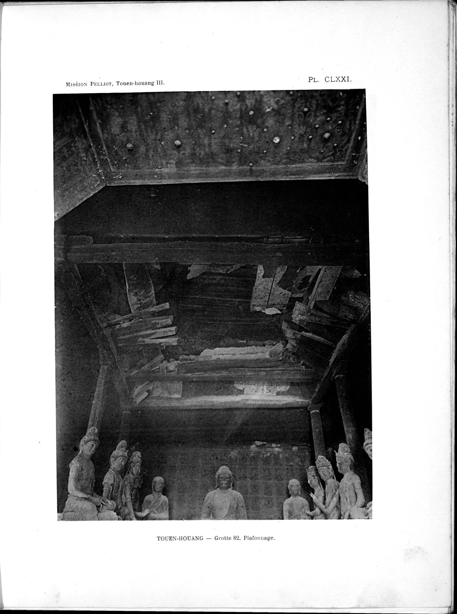 Les grottes de Touen-Houang : vol.3 / 95 ページ（白黒高解像度画像）
