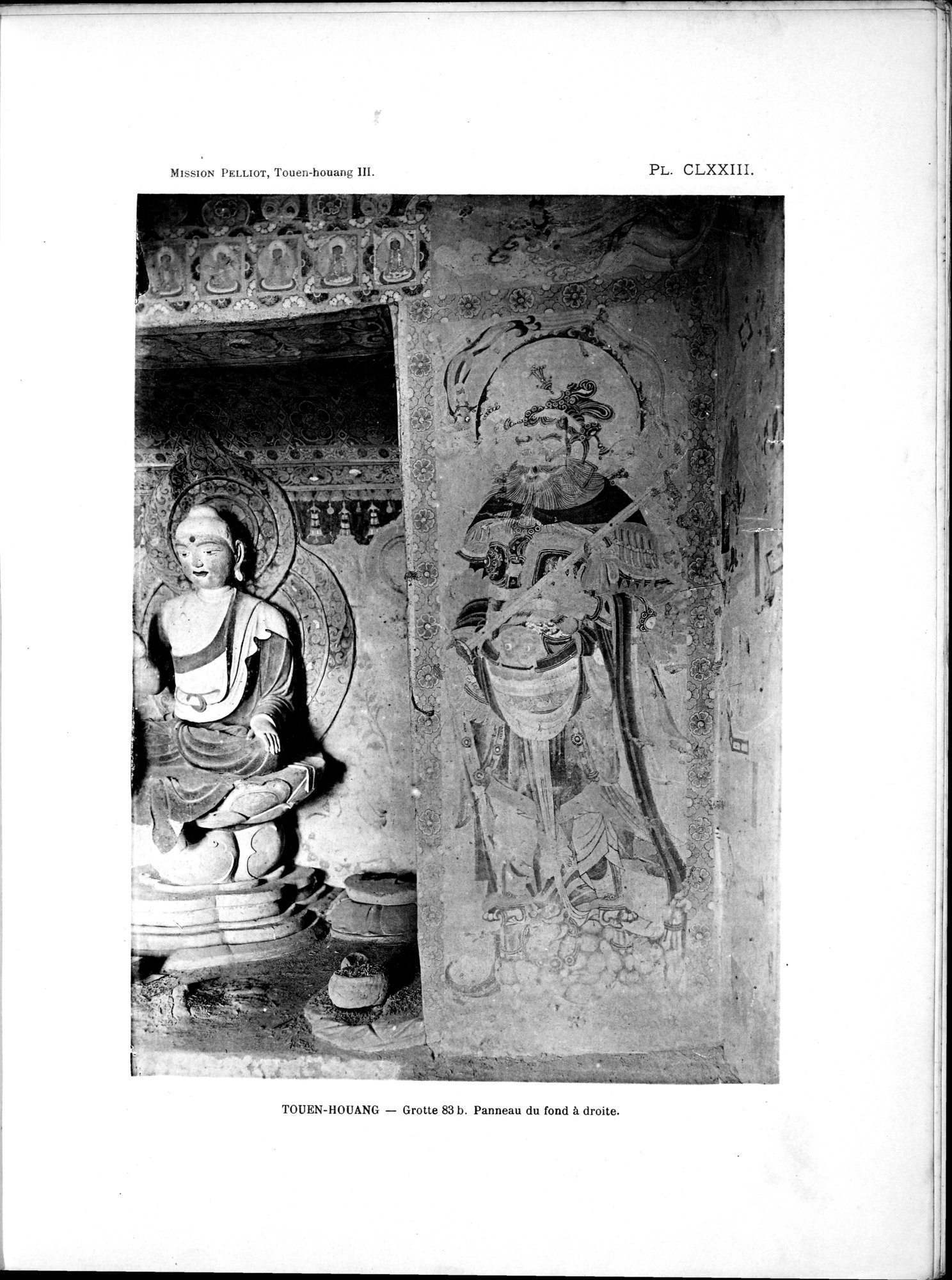 Les grottes de Touen-Houang : vol.3 / 99 ページ（白黒高解像度画像）